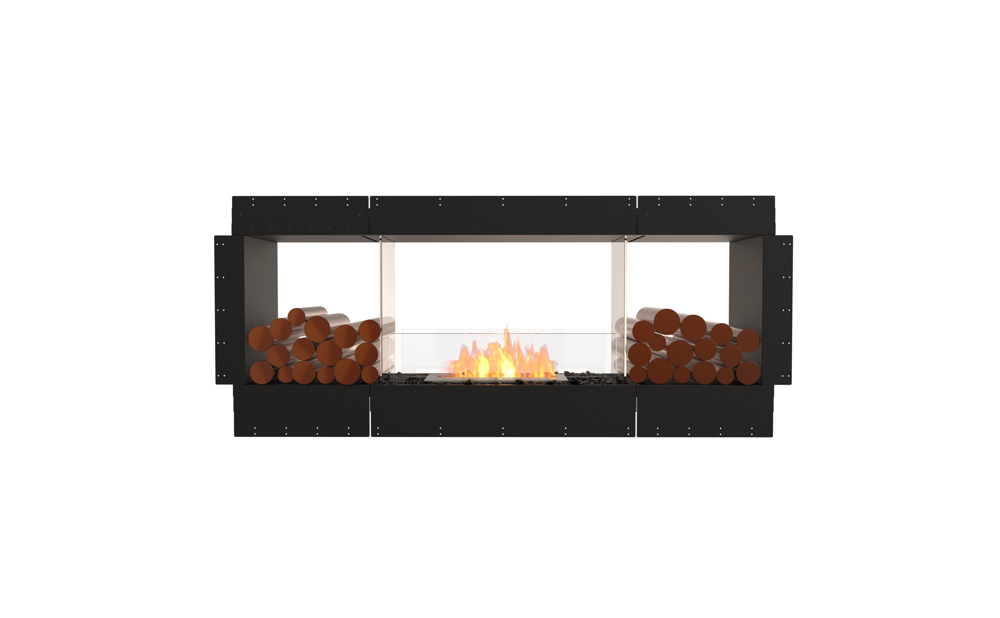 EcoSmart Fire Flex 68DB.BX2 Double Sided Fireplace Insert