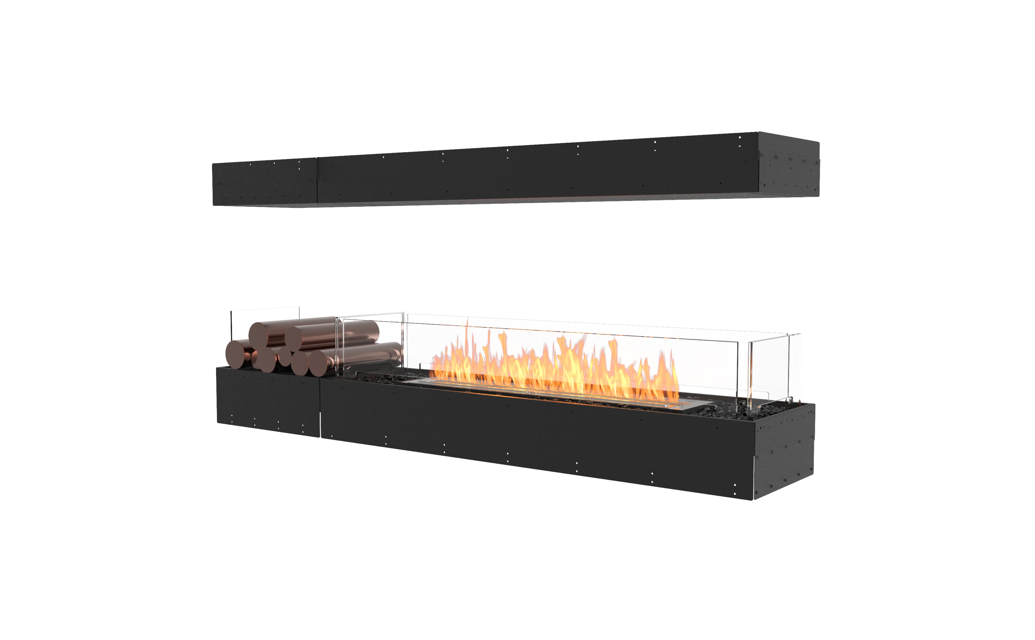 EcoSmart Fire Flex 68IL.BX1 Island Fireplace Insert