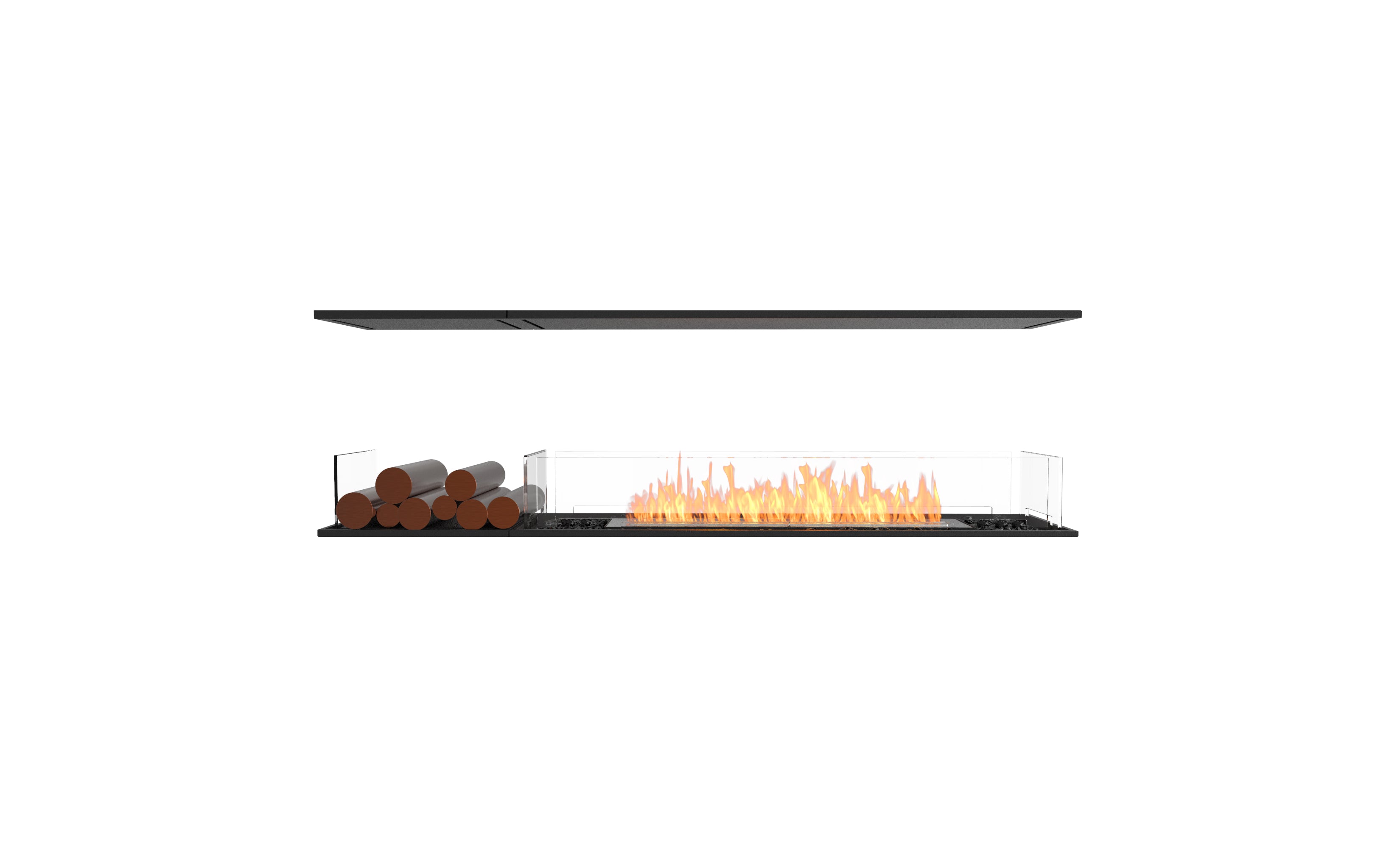 EcoSmart Fire Flex 68IL.BX1 Island Fireplace Insert