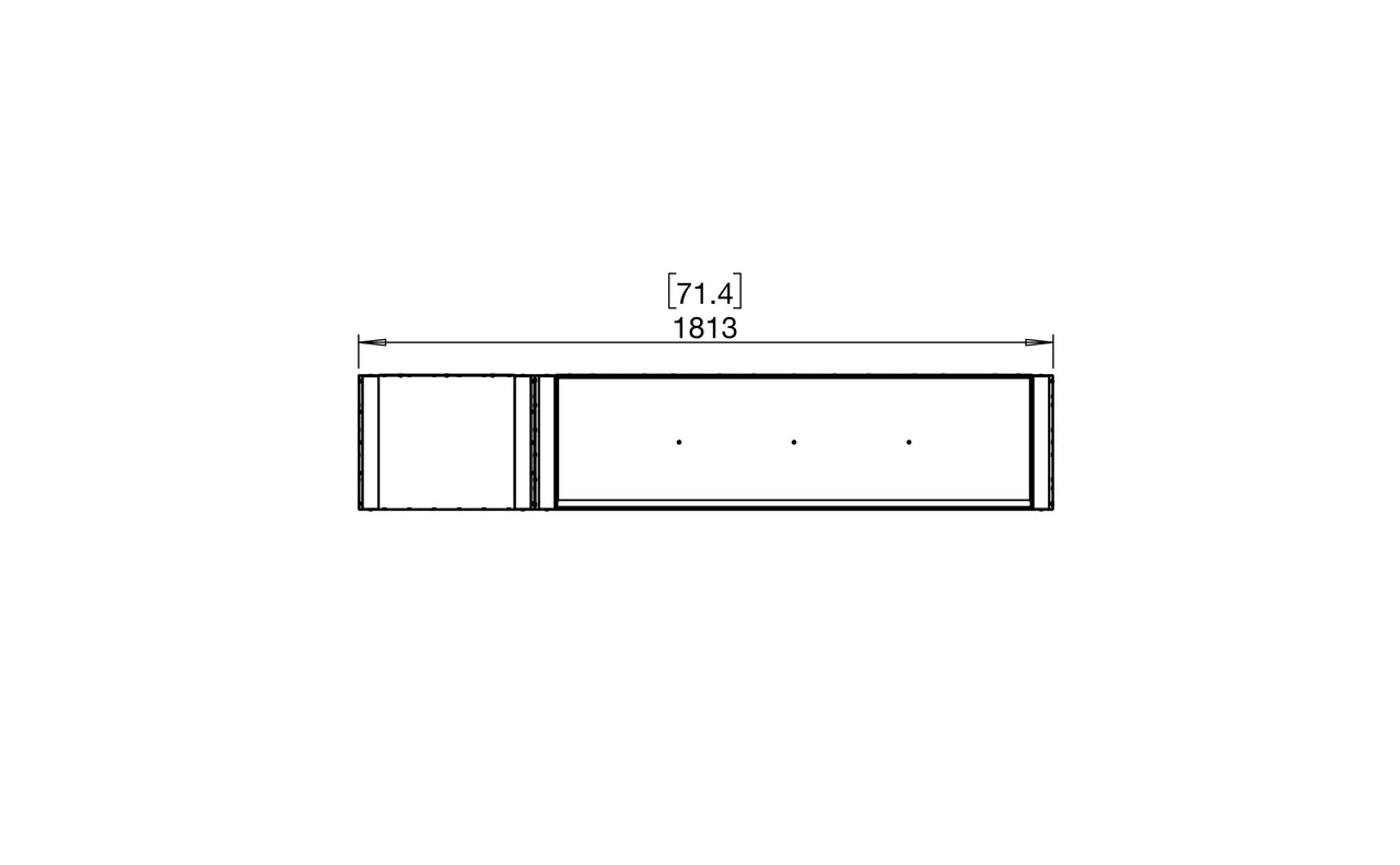 Flex 68IL.BX1 Island Fireplace Insert