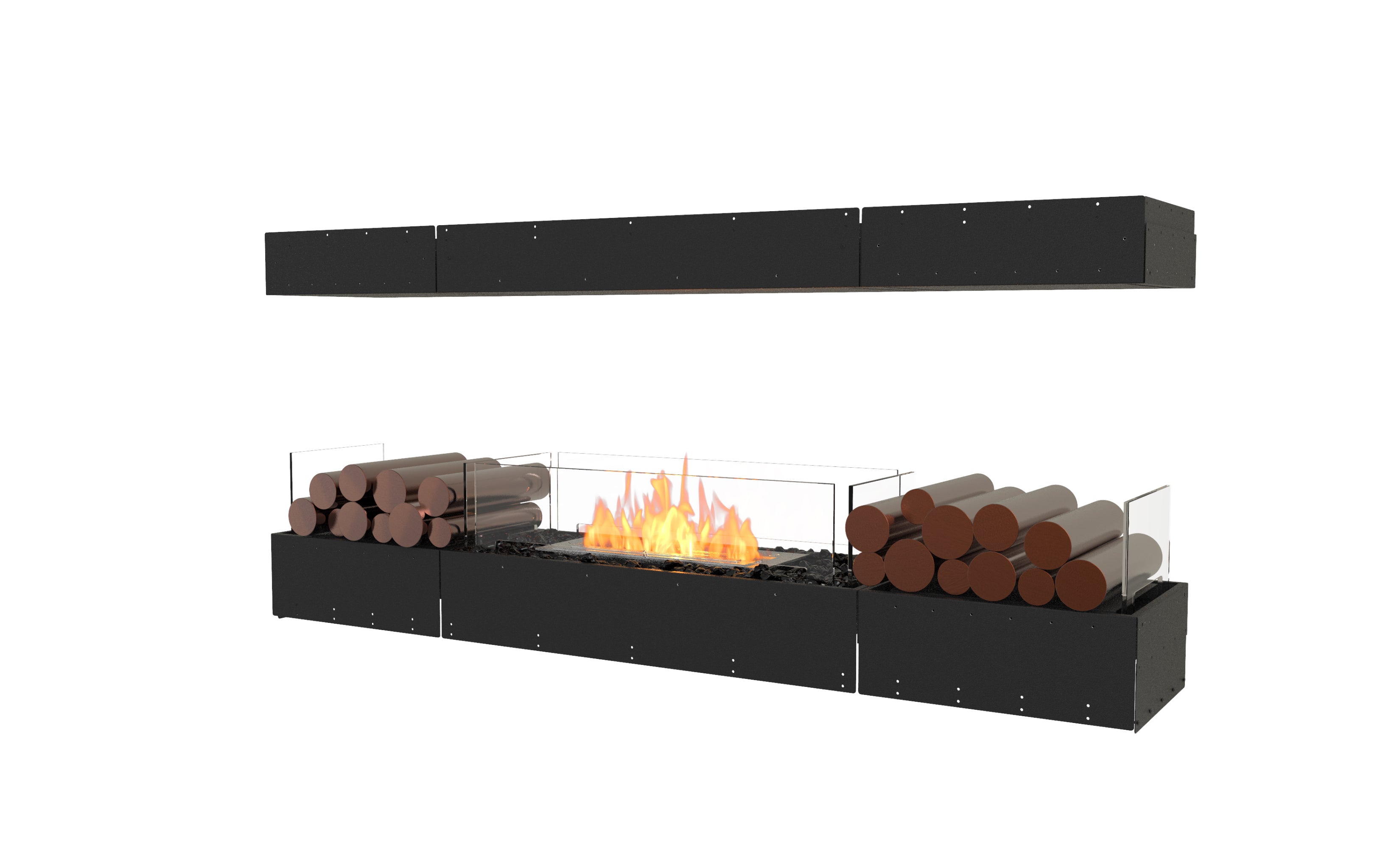 EcoSmart Fire Flex 68IL.BX2 Island Fireplace Insert