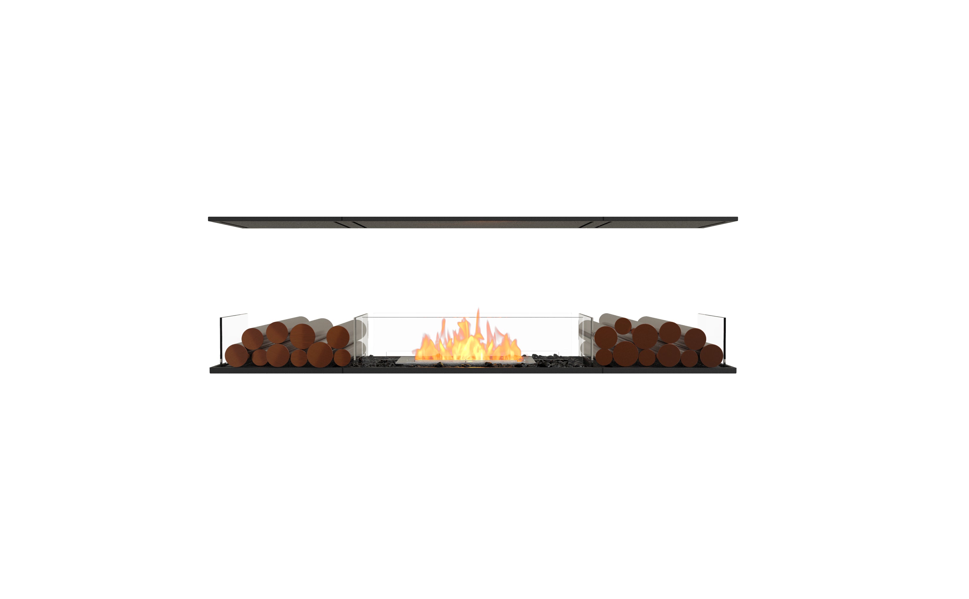 EcoSmart Fire Flex 68IL.BX2 Island Fireplace Insert