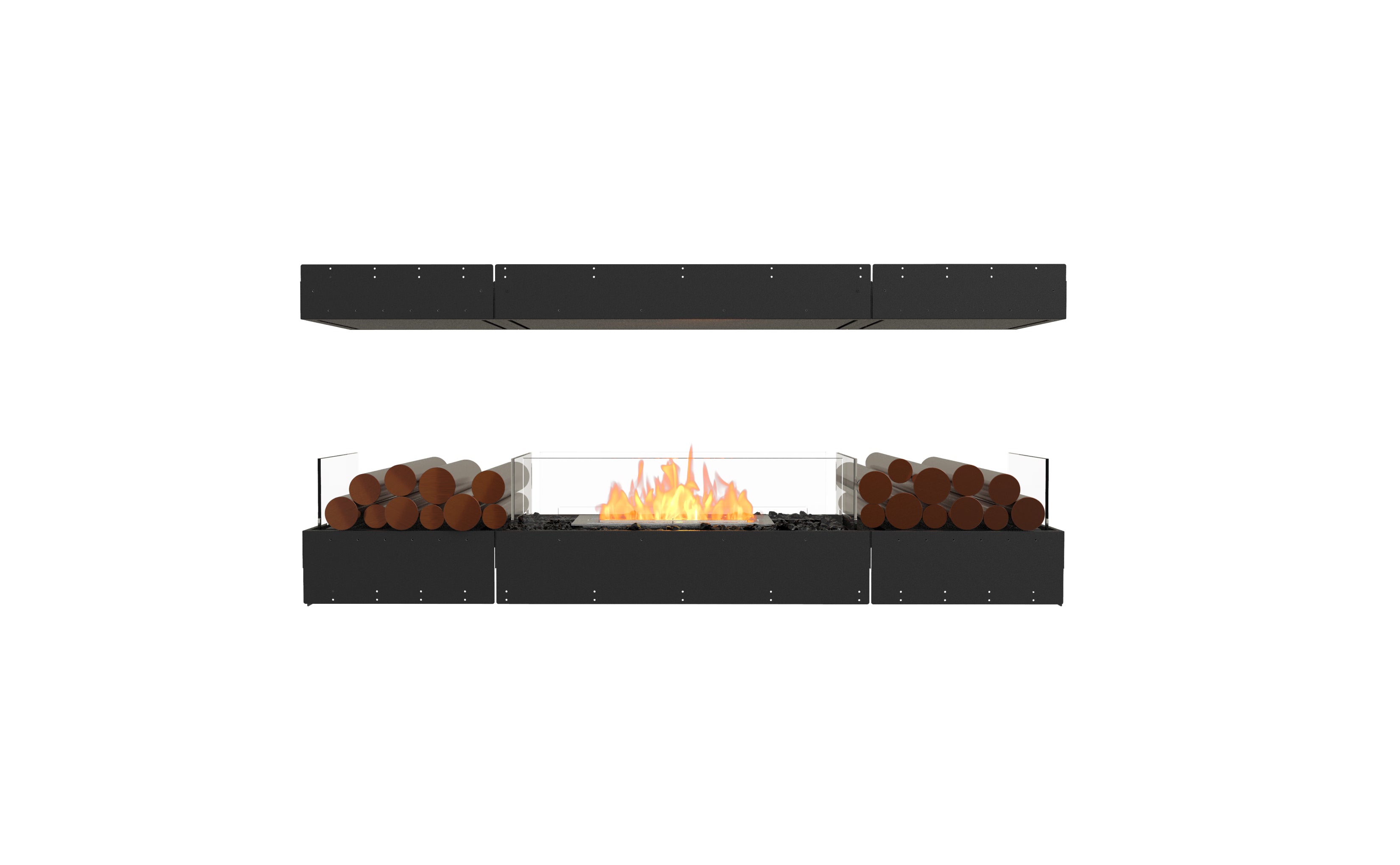 EcoSmart Fire Flex 68IL.BX2 Island Fireplace Insert