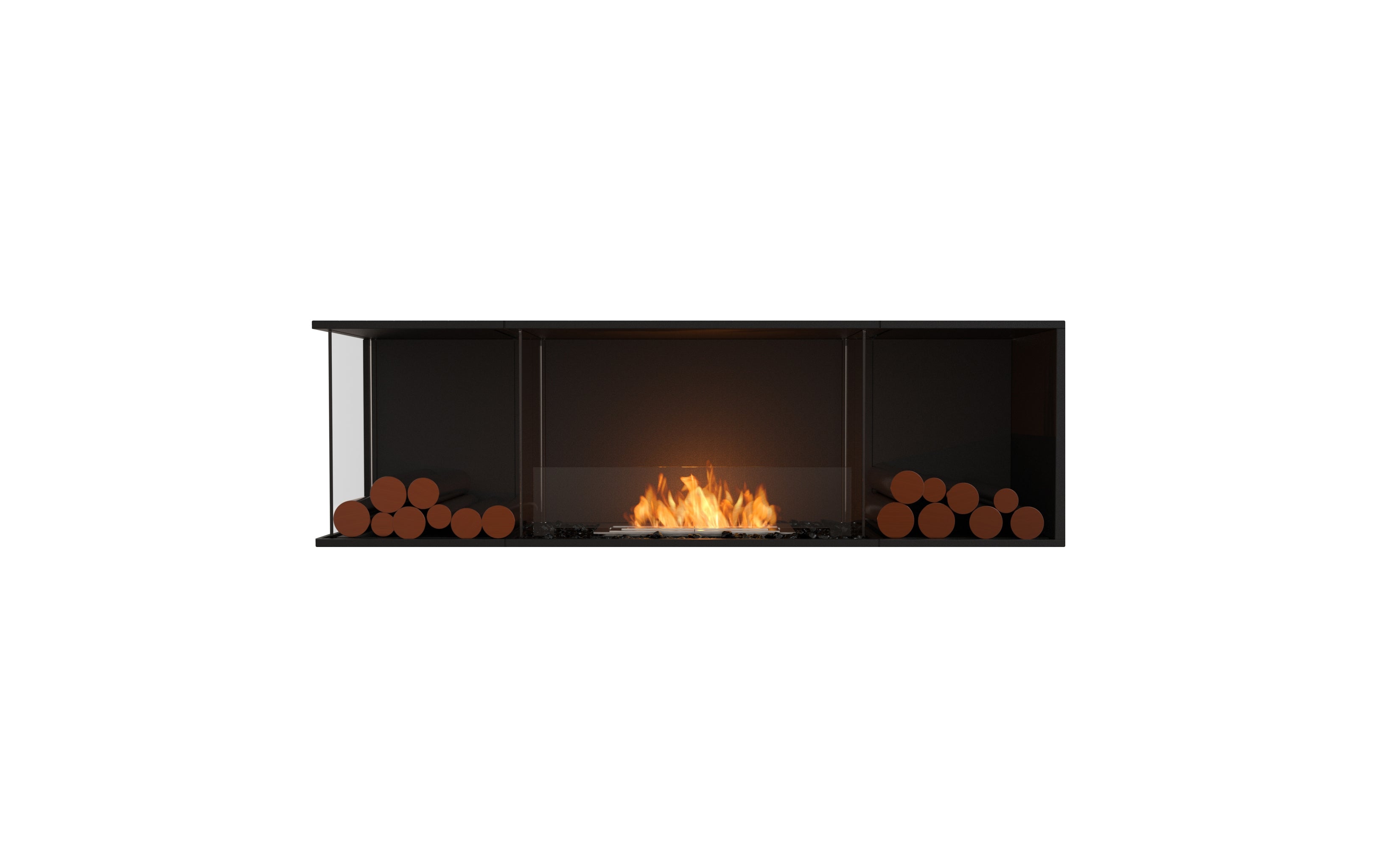EcoSmart Fire Flex 68LC.BX2 Left Corner Fireplace Insert