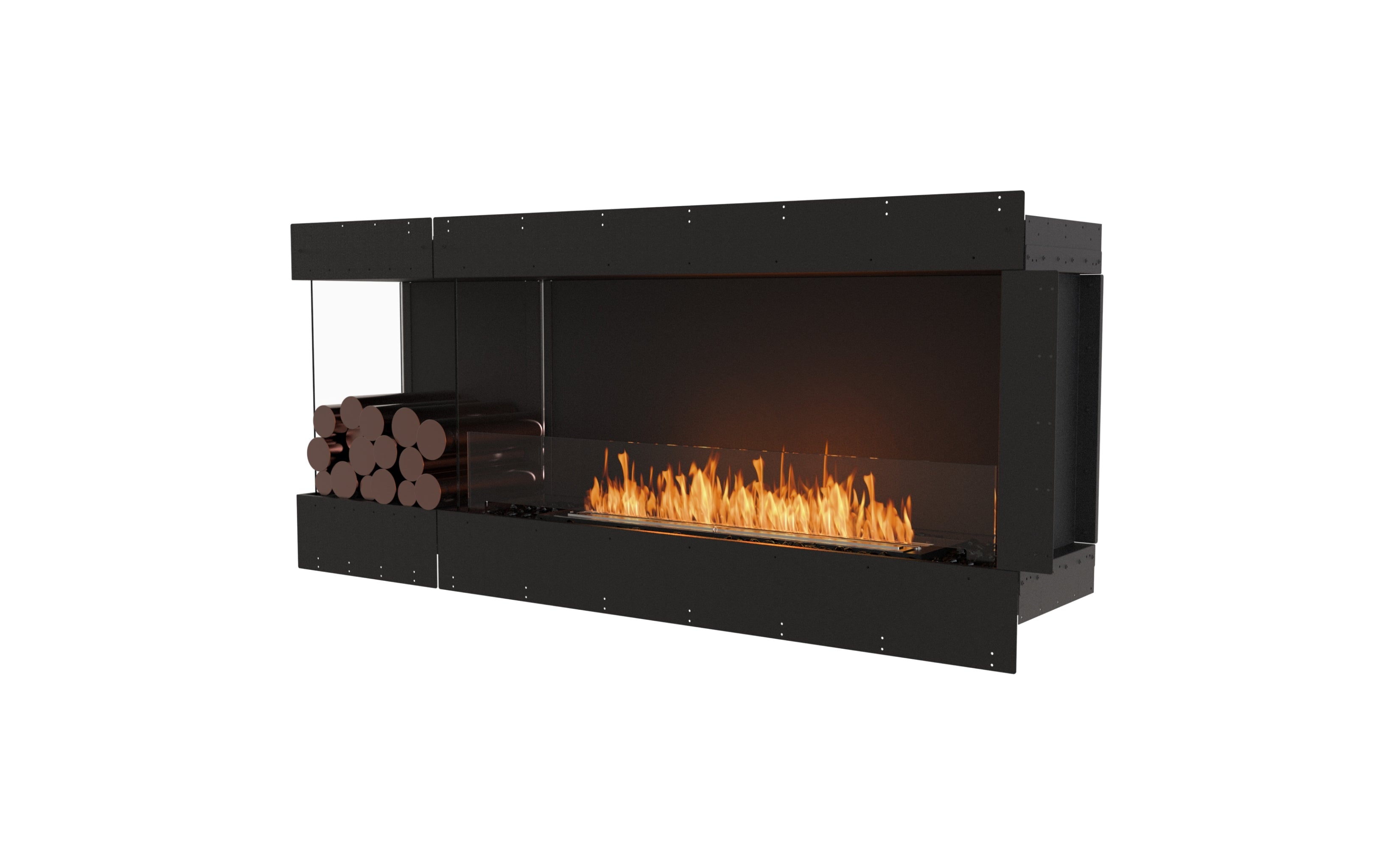 EcoSmart Fire Flex 68LC.BXL Left Corner Fireplace Insert