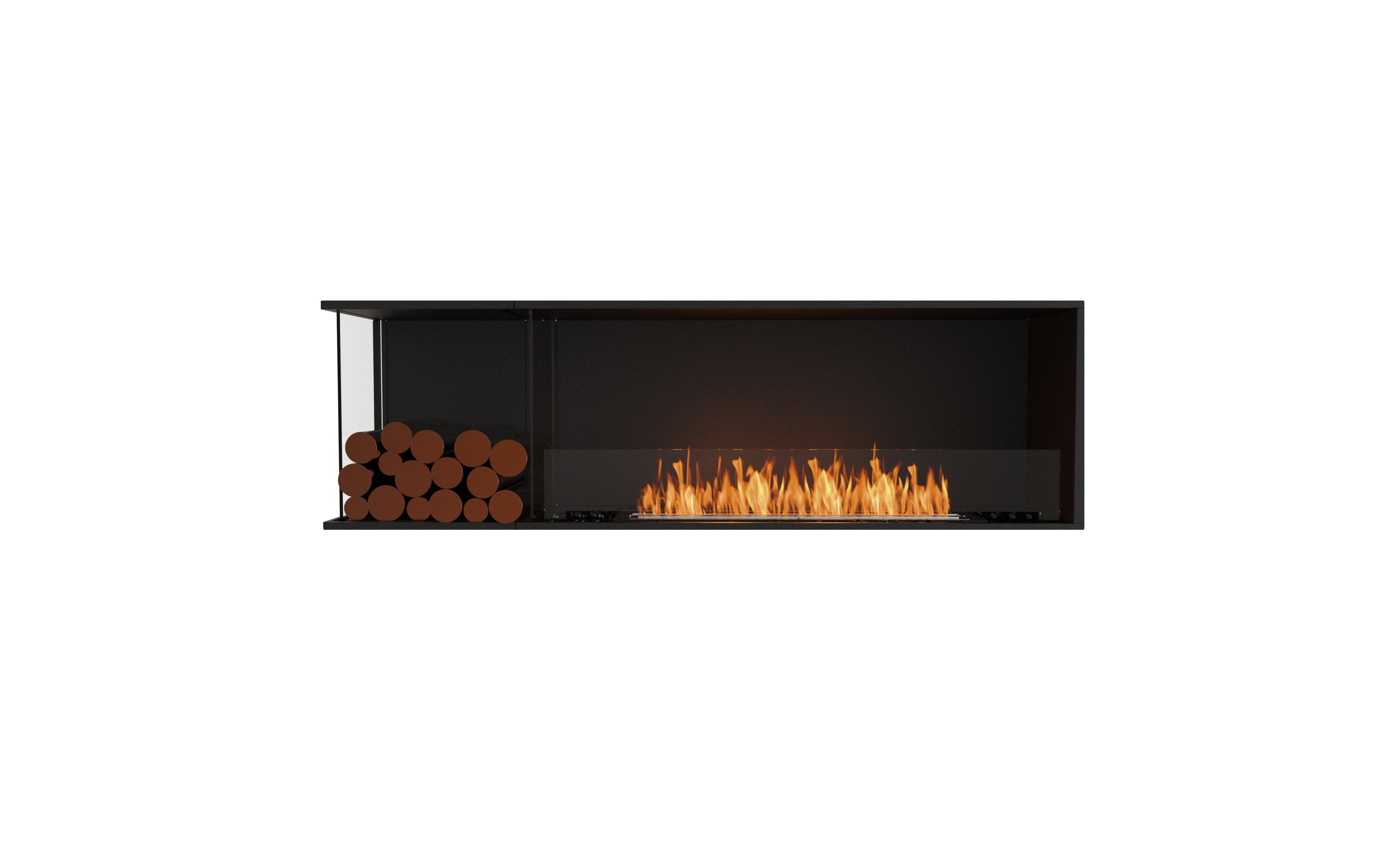 EcoSmart Fire Flex 68LC.BXL Left Corner Fireplace Insert