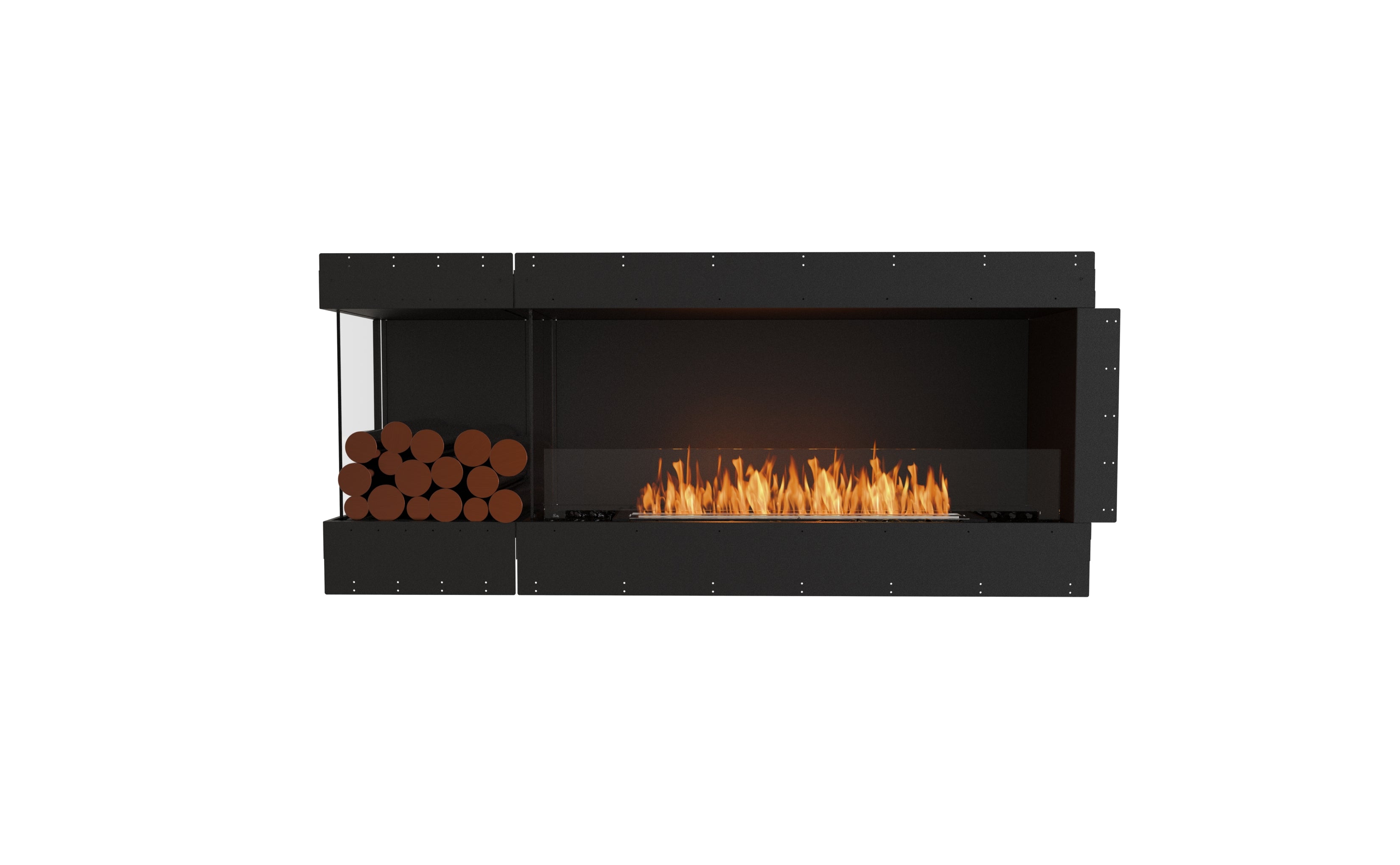 EcoSmart Fire Flex 68LC.BXL Left Corner Fireplace Insert