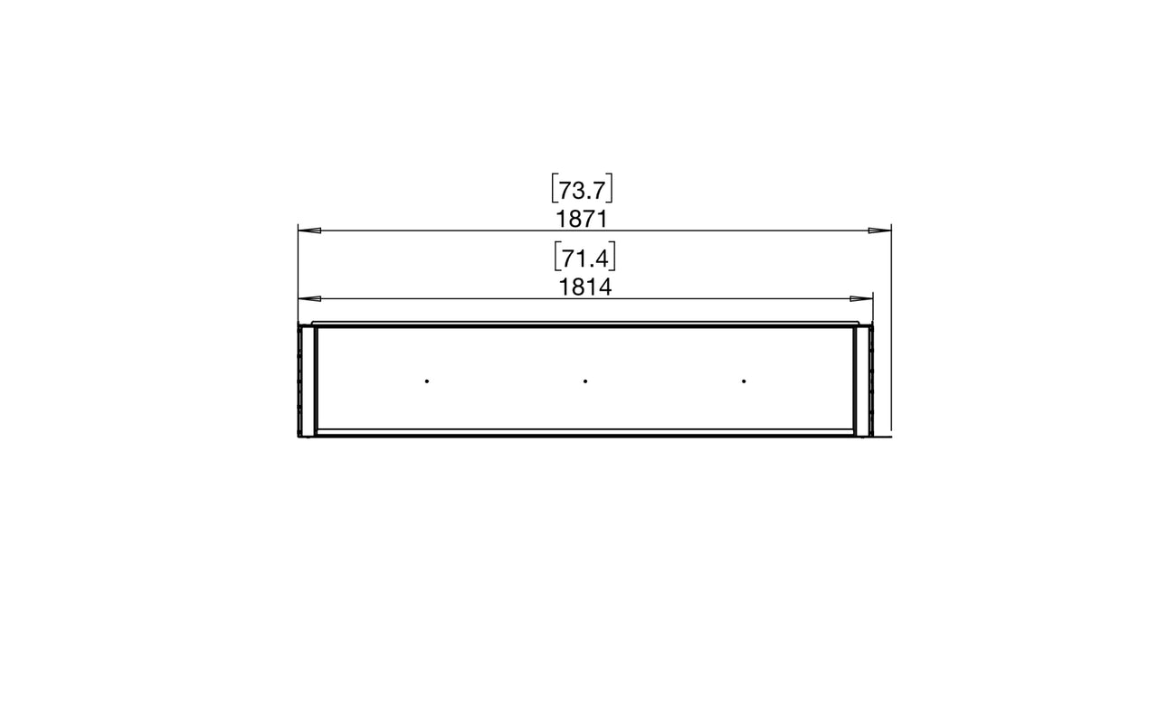 Flex 68LC Left Corner Fireplace Insert