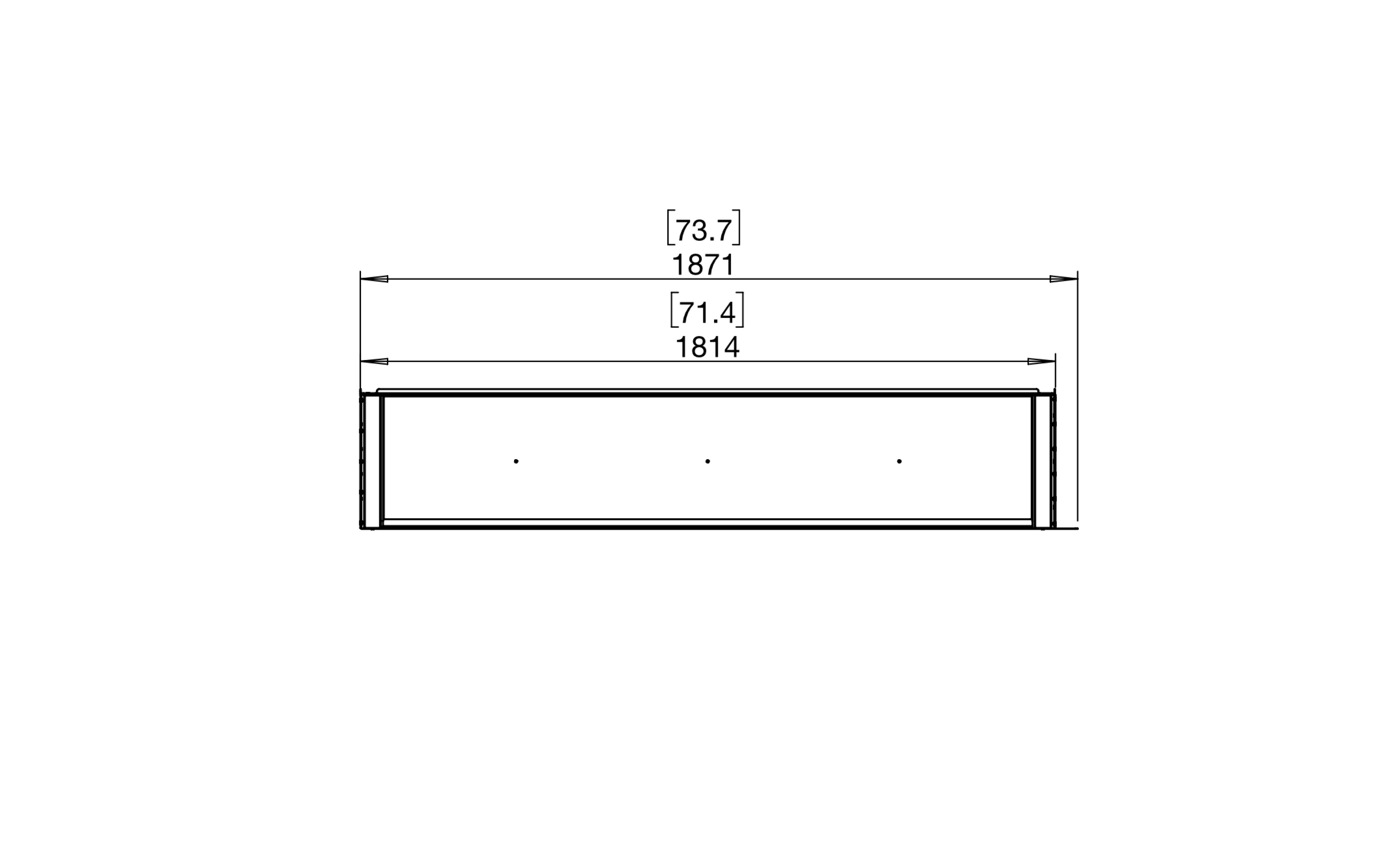 EcoSmart Fire Flex 68LC Left Corner Fireplace Insert