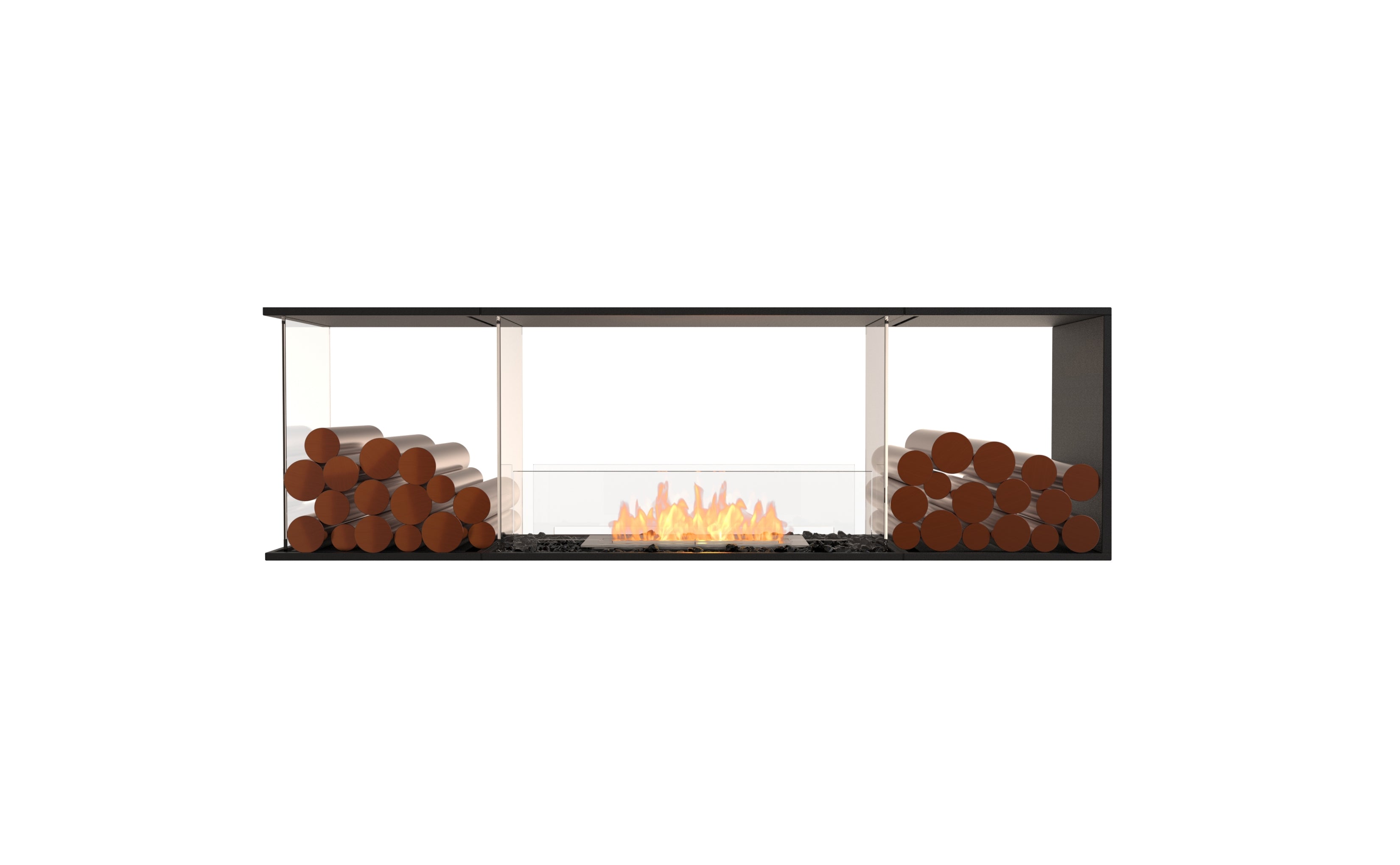 EcoSmart Fire Flex 68PN.BX2 Peninsula Fireplace Insert