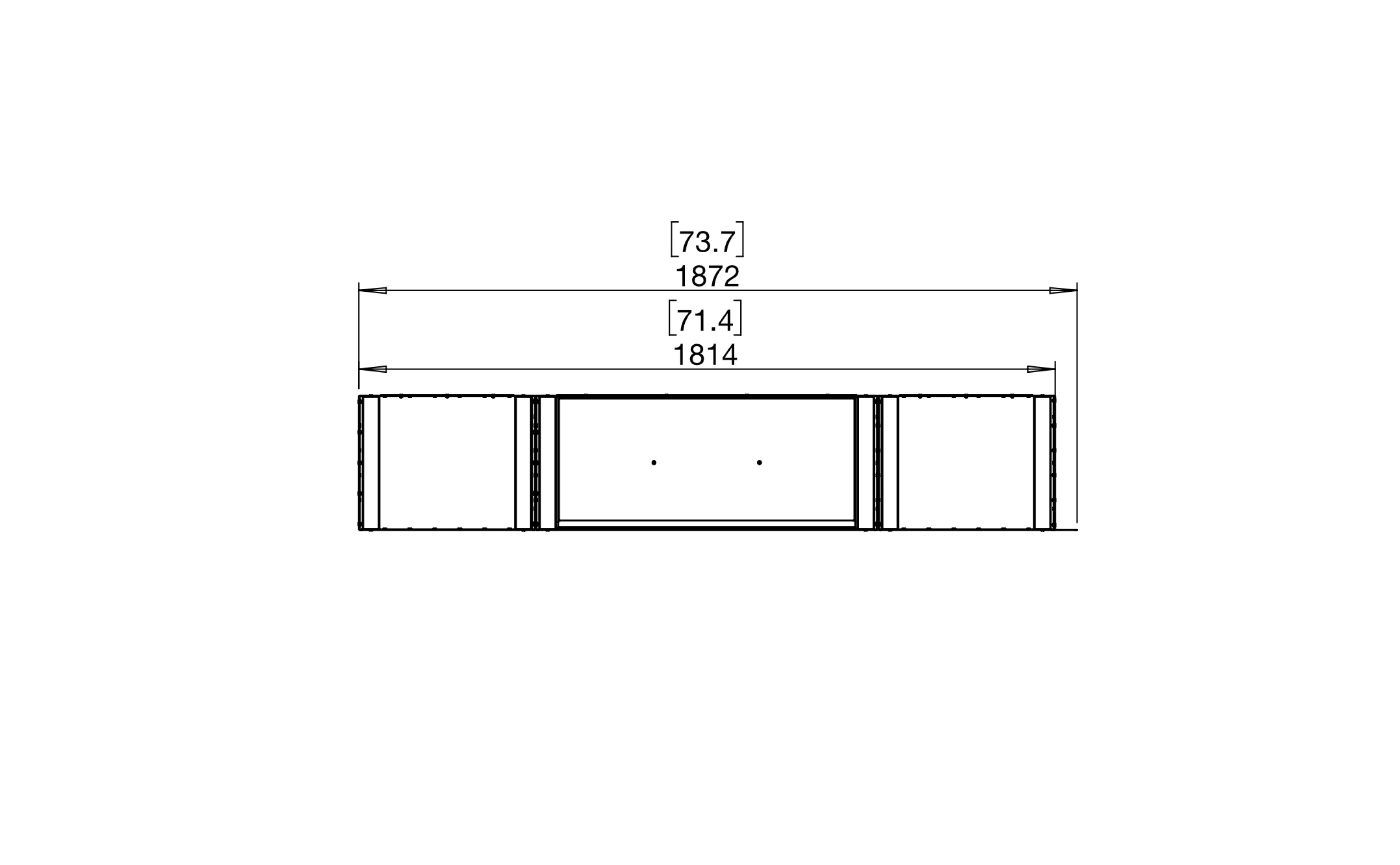 EcoSmart Fire Flex 68PN.BX2 Peninsula Fireplace Insert