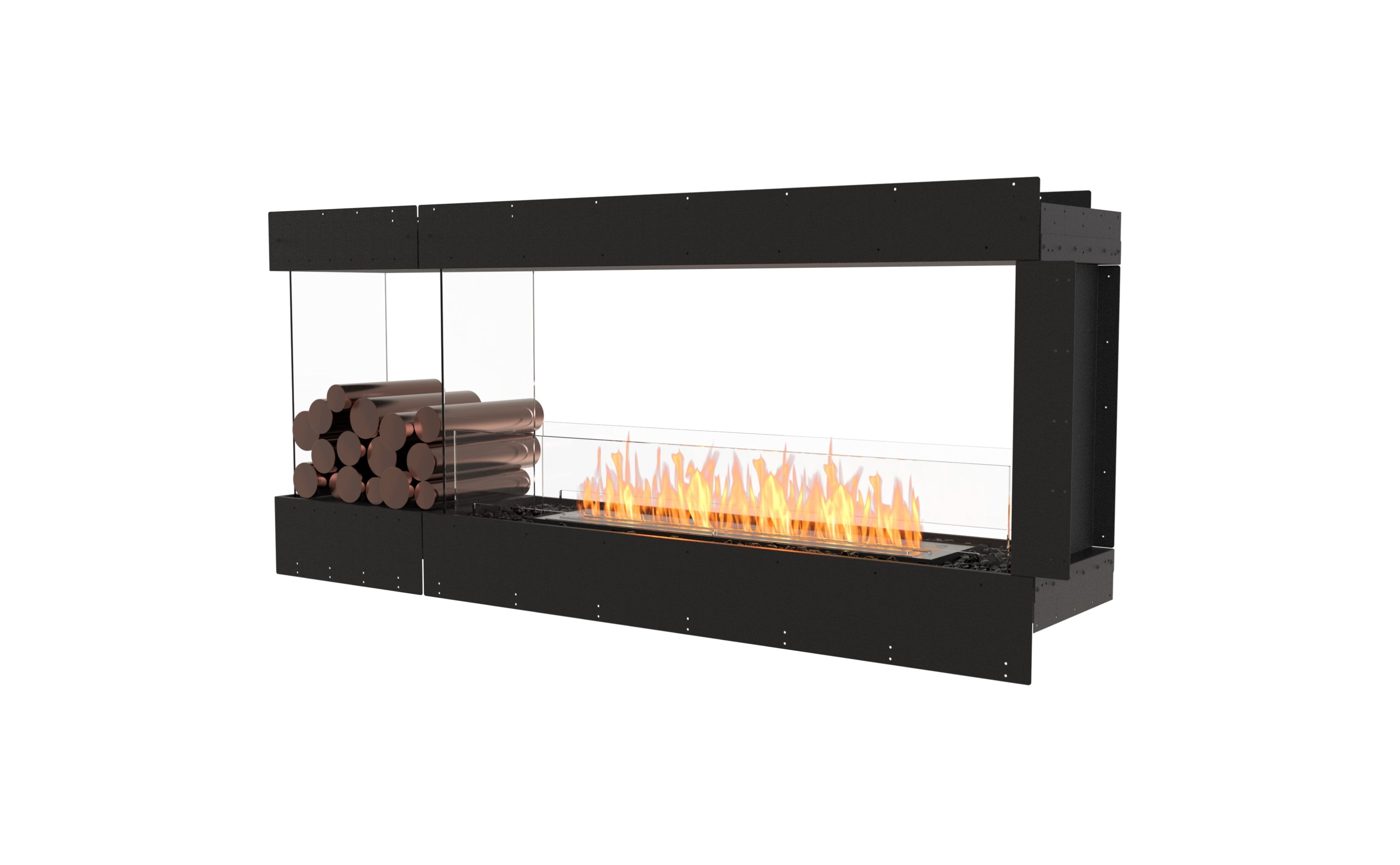 EcoSmart Fire Flex 68PN.BXL Peninsula Fireplace Insert