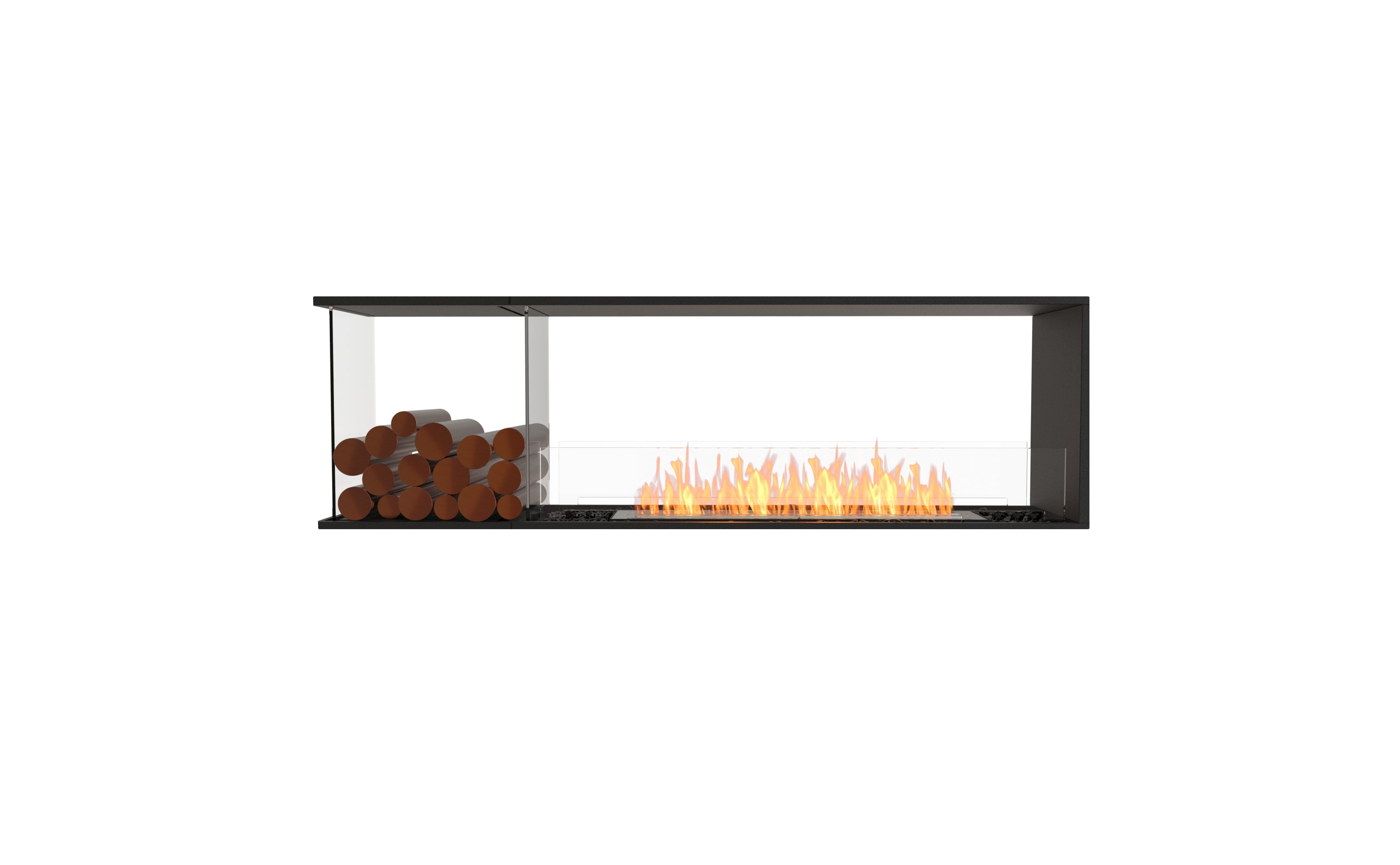 EcoSmart Fire Flex 68PN.BXL Peninsula Fireplace Insert