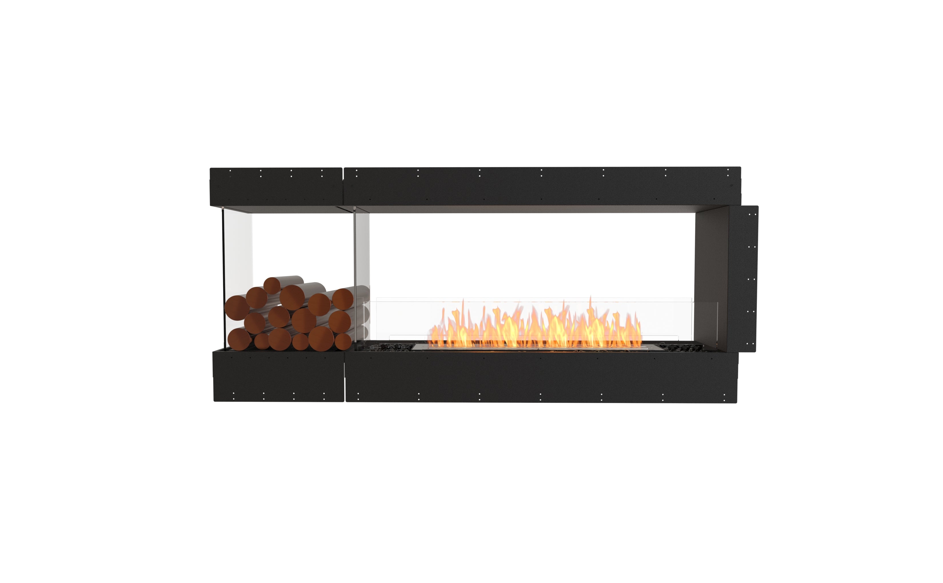 EcoSmart Fire Flex 68PN.BXL Peninsula Fireplace Insert