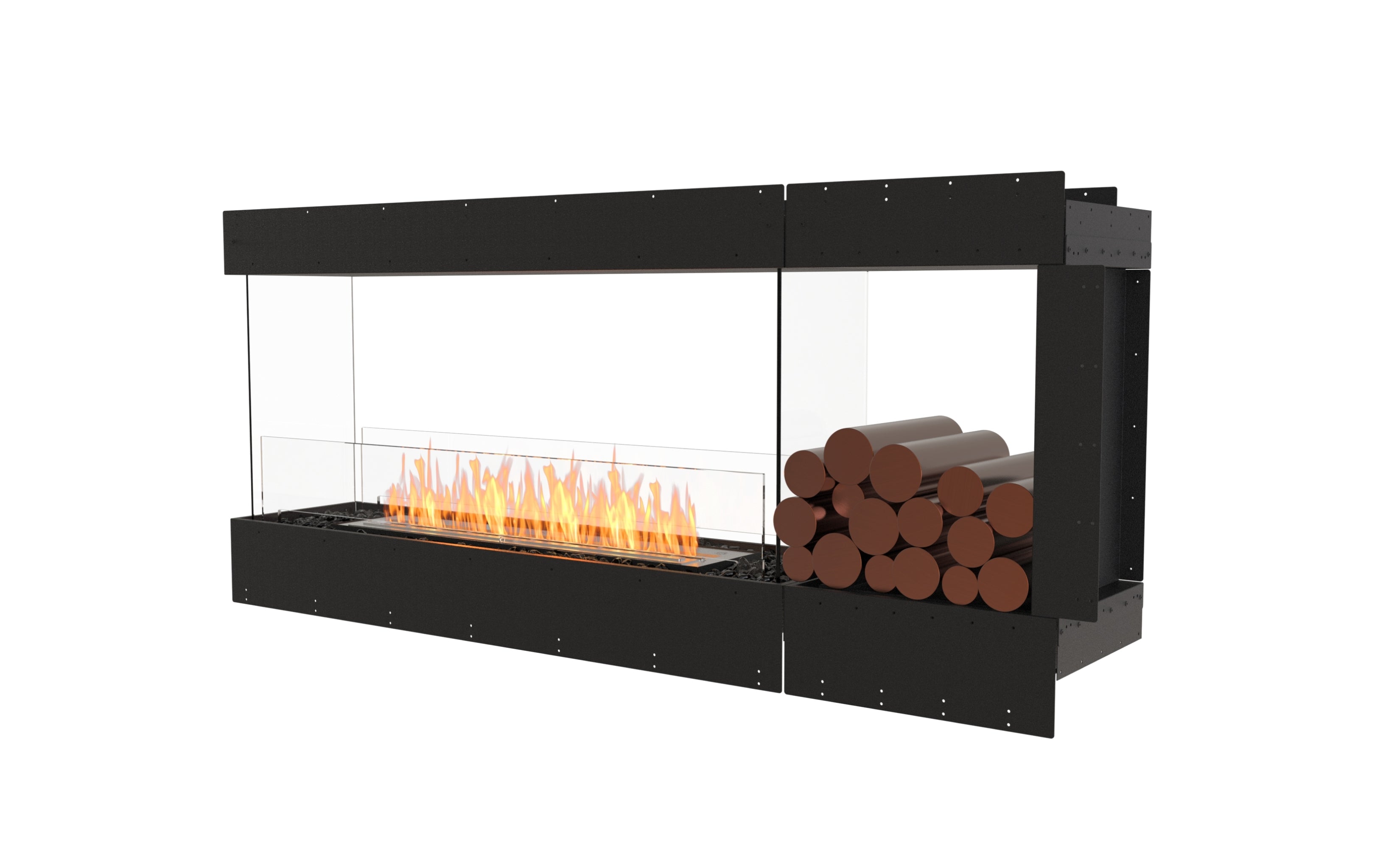 EcoSmart Fire Flex 68PN.BXR Peninsula Fireplace Insert