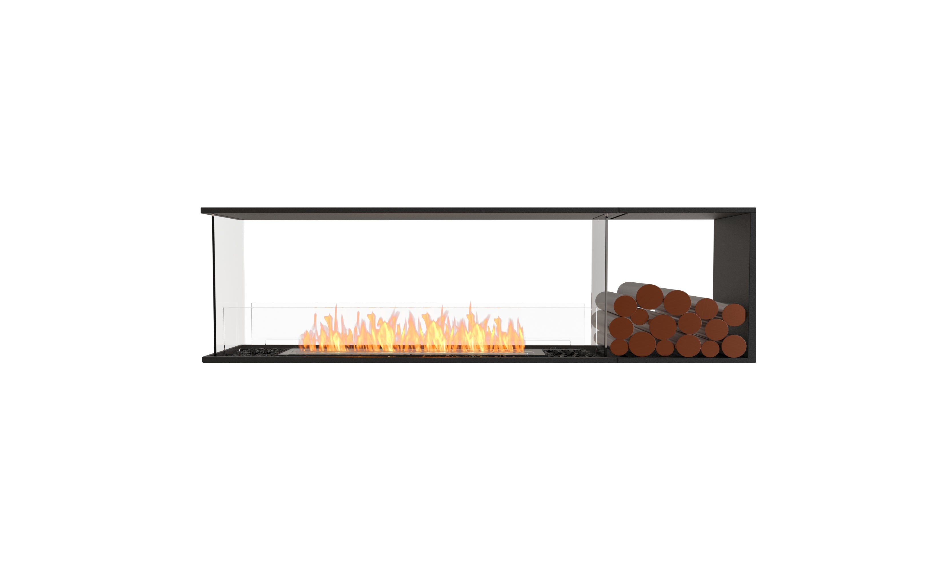 EcoSmart Fire Flex 68PN.BXR Peninsula Fireplace Insert