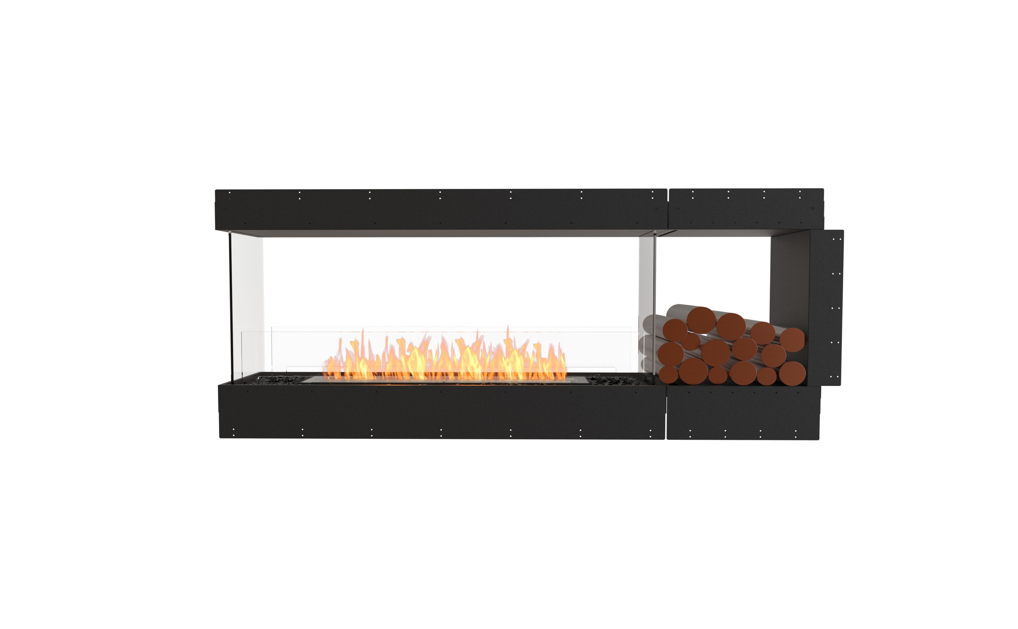EcoSmart Fire Flex 68PN.BXR Peninsula Fireplace Insert