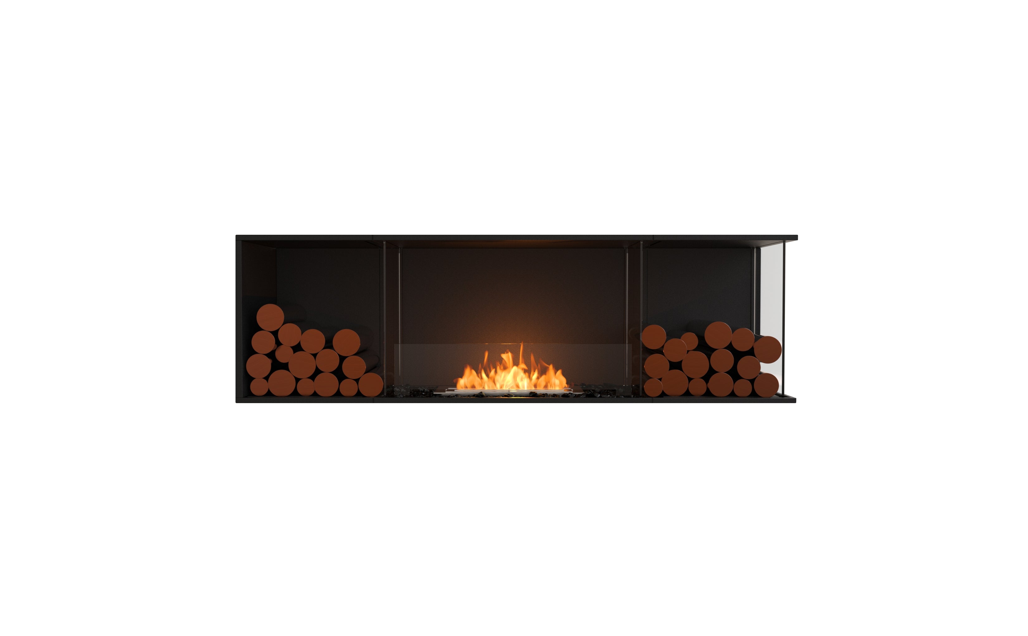 EcoSmart Fire Flex 68RC.BX2 Right Corner Fireplace Insert