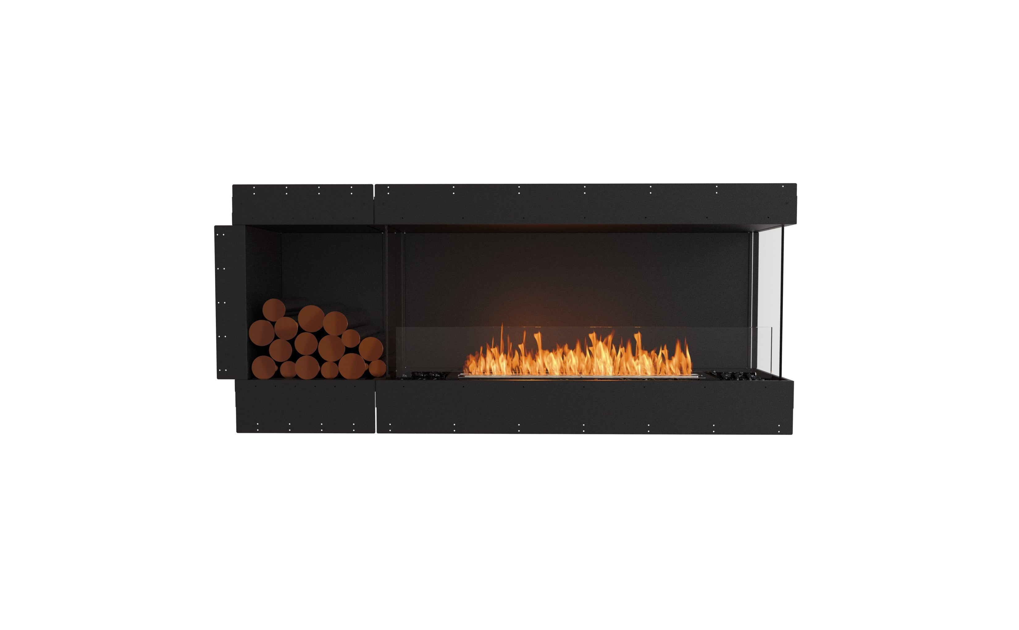 EcoSmart Fire Flex 68RC.BXL Right Corner Fireplace Insert