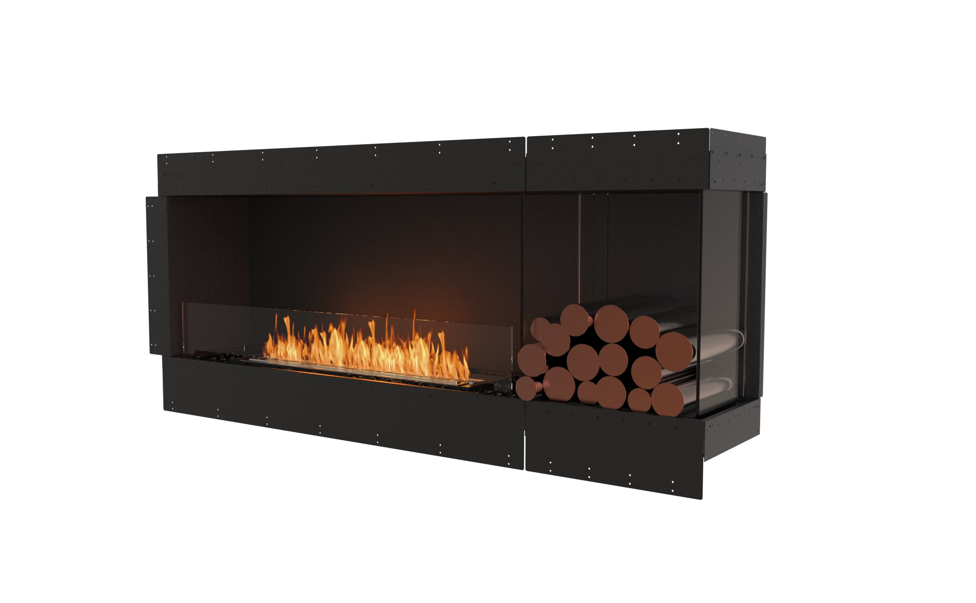 EcoSmart Fire Flex 68RC.BXR Right Corner Fireplace Insert