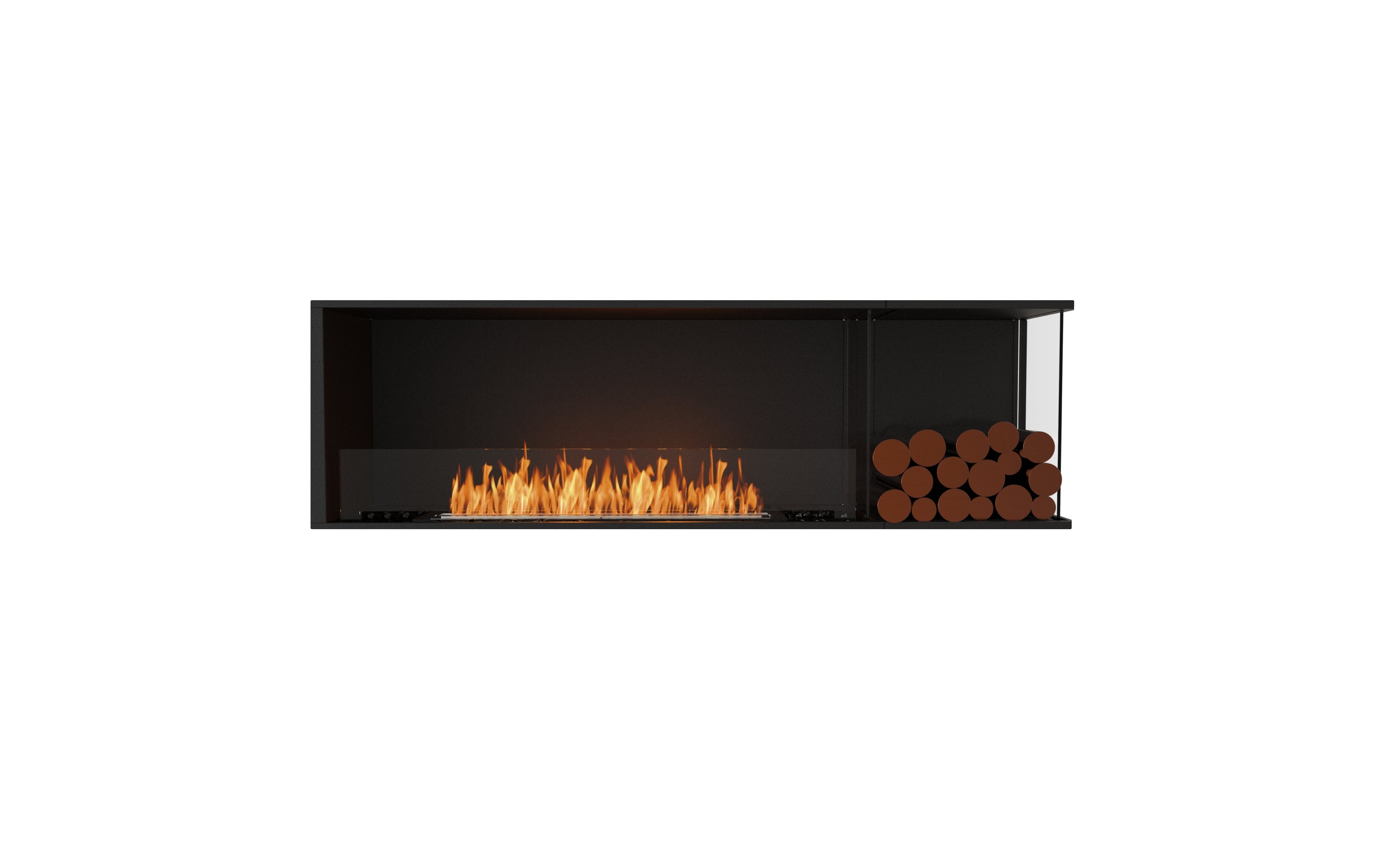 EcoSmart Fire Flex 68RC.BXR Right Corner Fireplace Insert