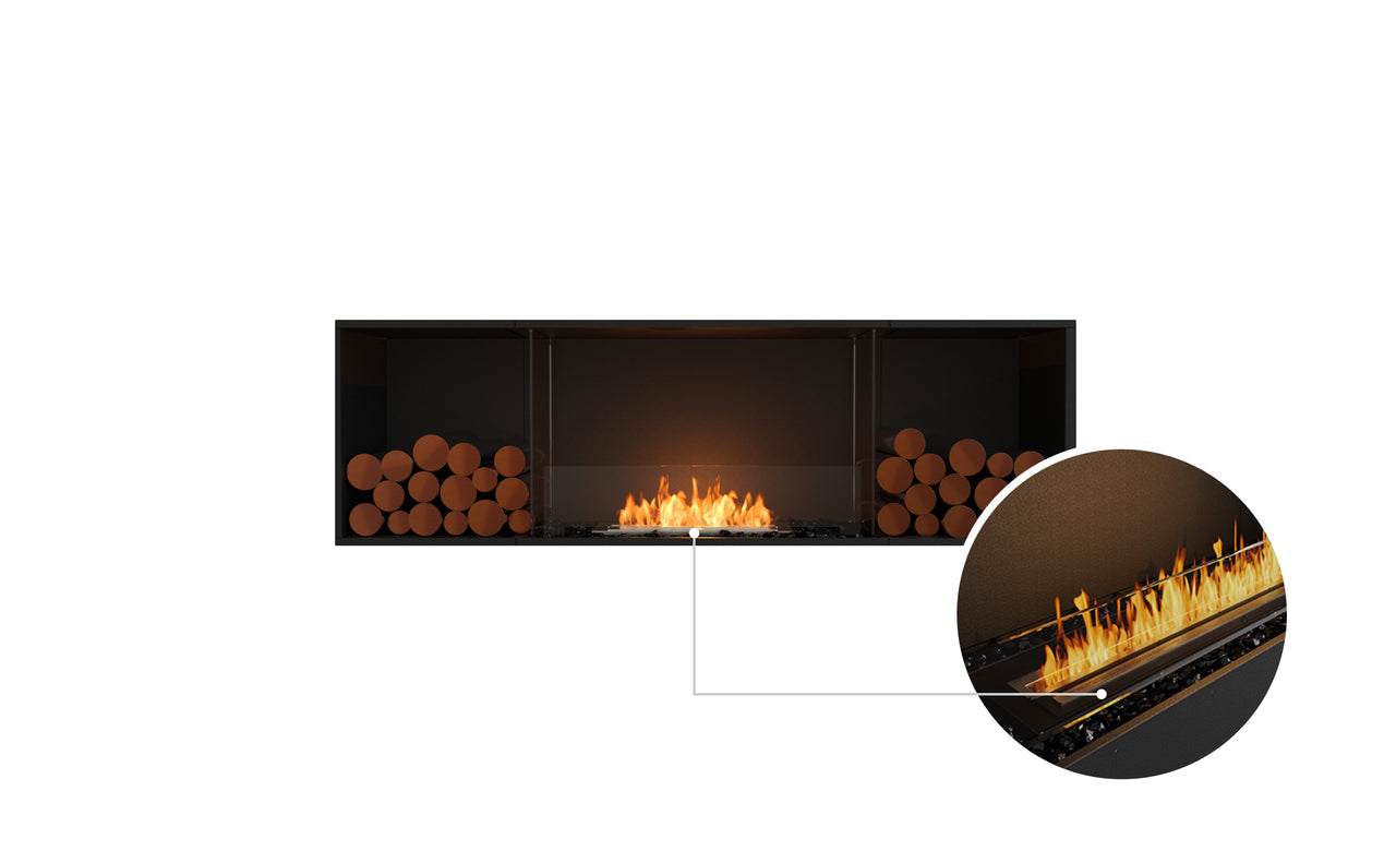 Flex 68SS.BX2 Single Sided Fireplace Insert