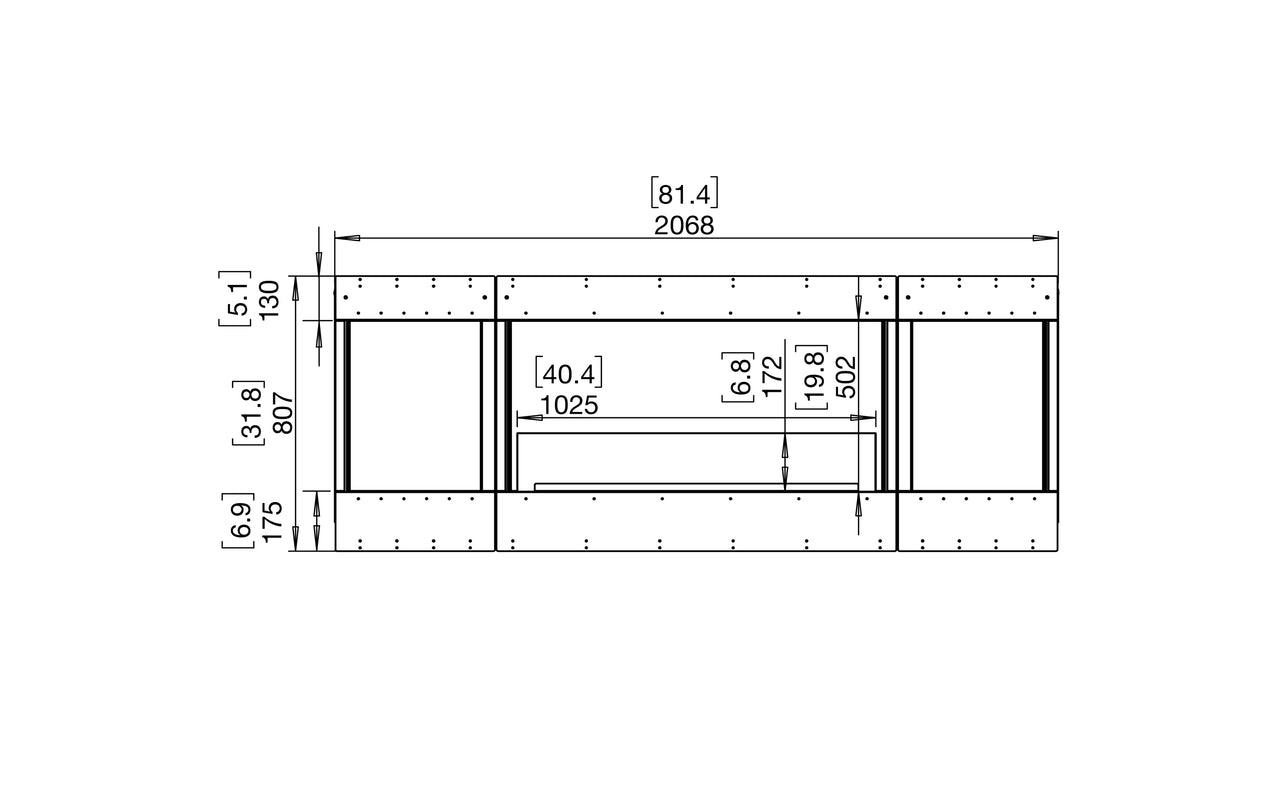 Flex 78BY.BX2 Bay Fireplace Insert