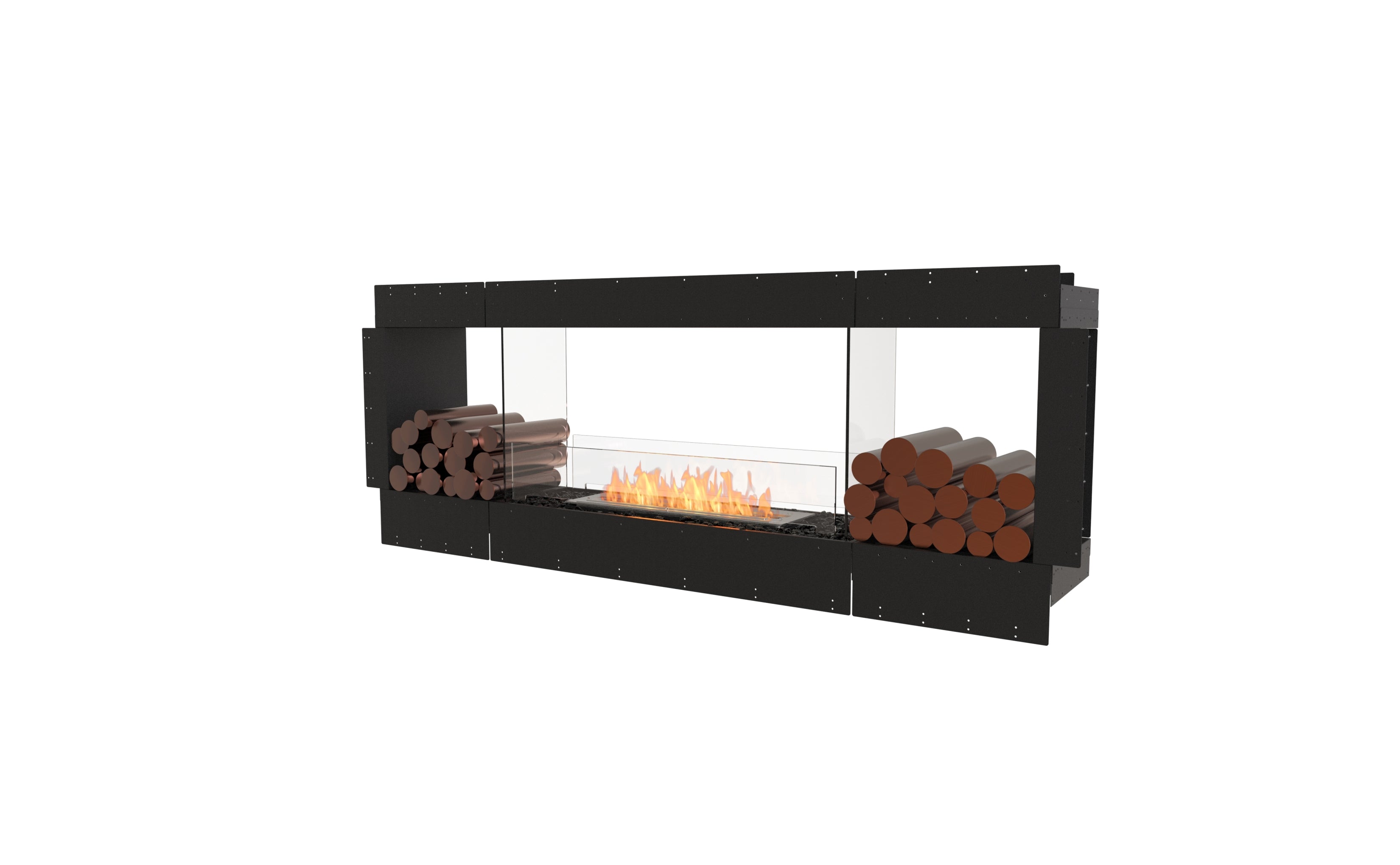 EcoSmart Fire Flex 78DB.BX2 Double Sided Fireplace Insert
