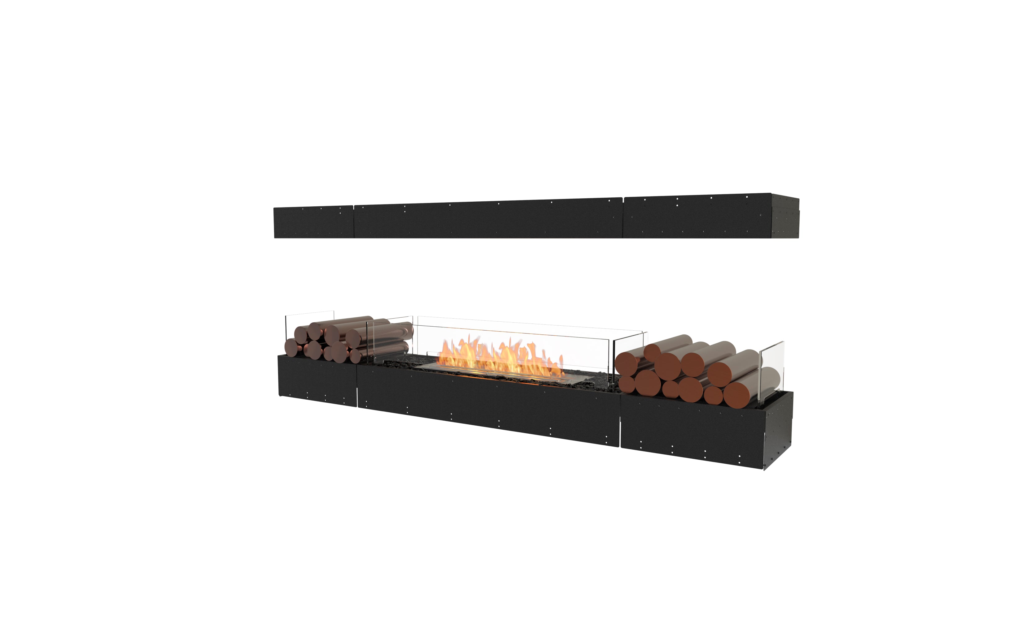 EcoSmart Fire Flex 78IL.BX2 Island Fireplace Insert