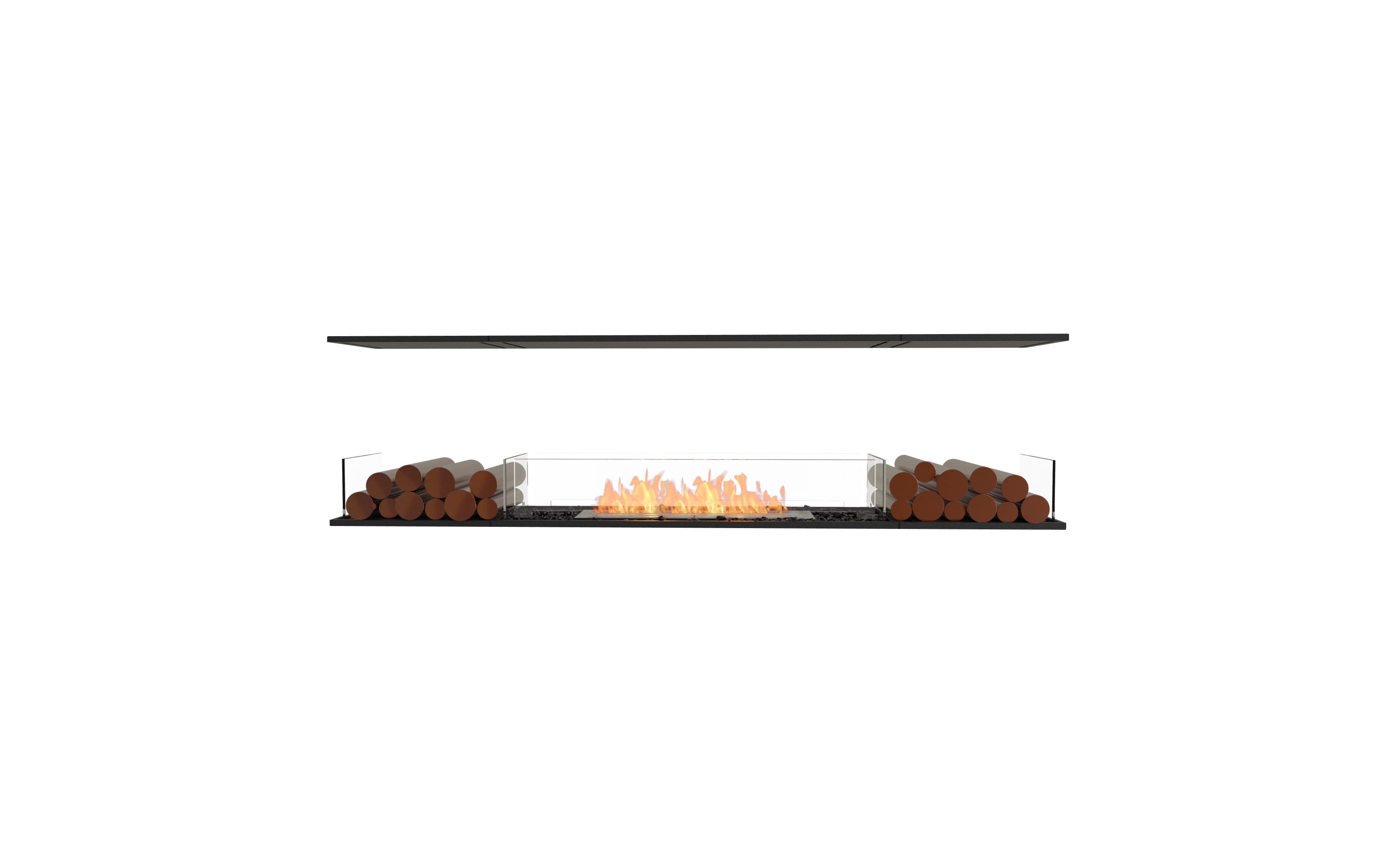 EcoSmart Fire Flex 78IL.BX2 Island Fireplace Insert