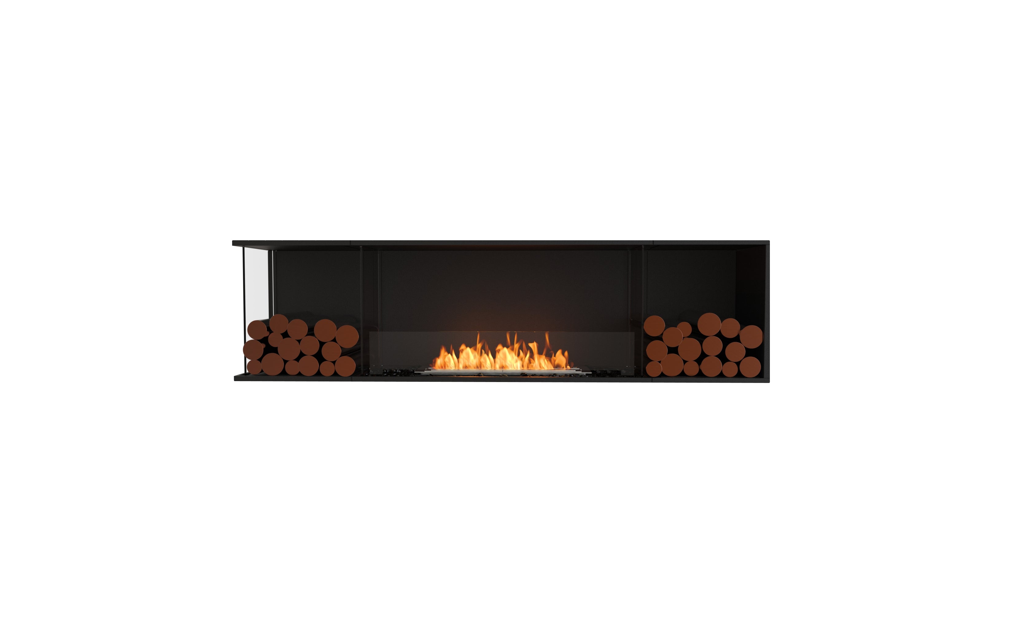 EcoSmart Fire Flex 78LC.BX2 Left Corner Fireplace Insert