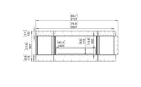 Thumbnail for Flex 78LC.BX2 Left Corner Fireplace Insert