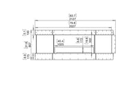 Thumbnail for Flex 78PN.BX2 Peninsula Fireplace Insert