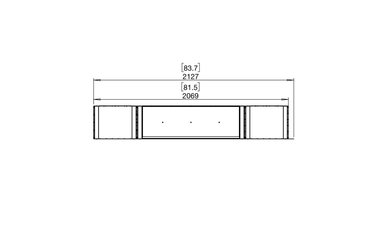 Flex 78PN.BX2 Peninsula Fireplace Insert