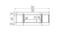 Thumbnail for Flex 78RC.BX2 Right Corner Fireplace Insert