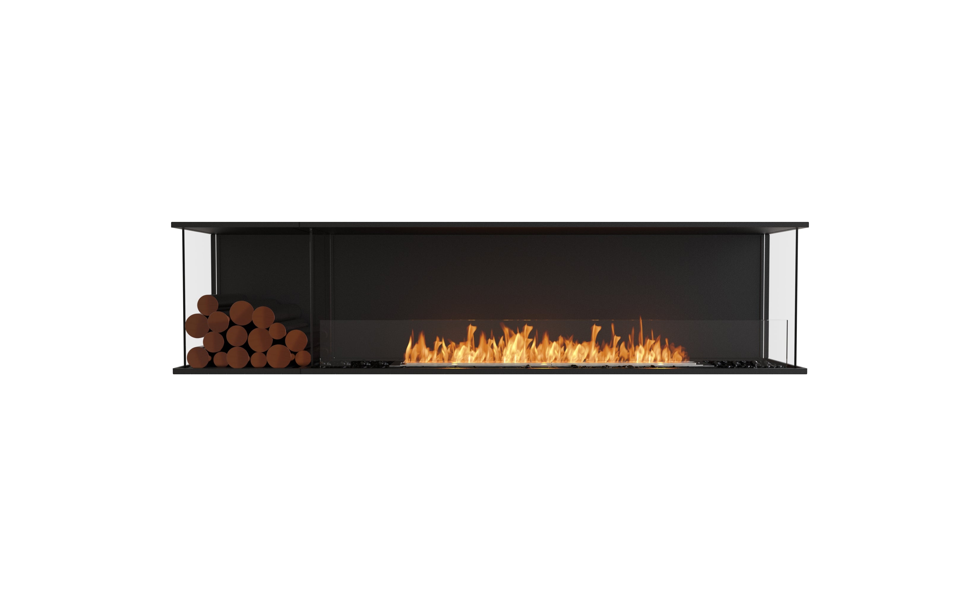 EcoSmart Fire Flex 86BY.BXL Bay Fireplace Insert