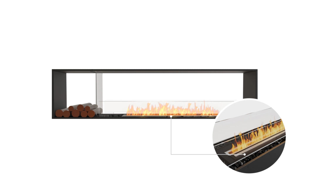 EcoSmart Fire Flex 86DB.BX1 Double Sided Fireplace Insert