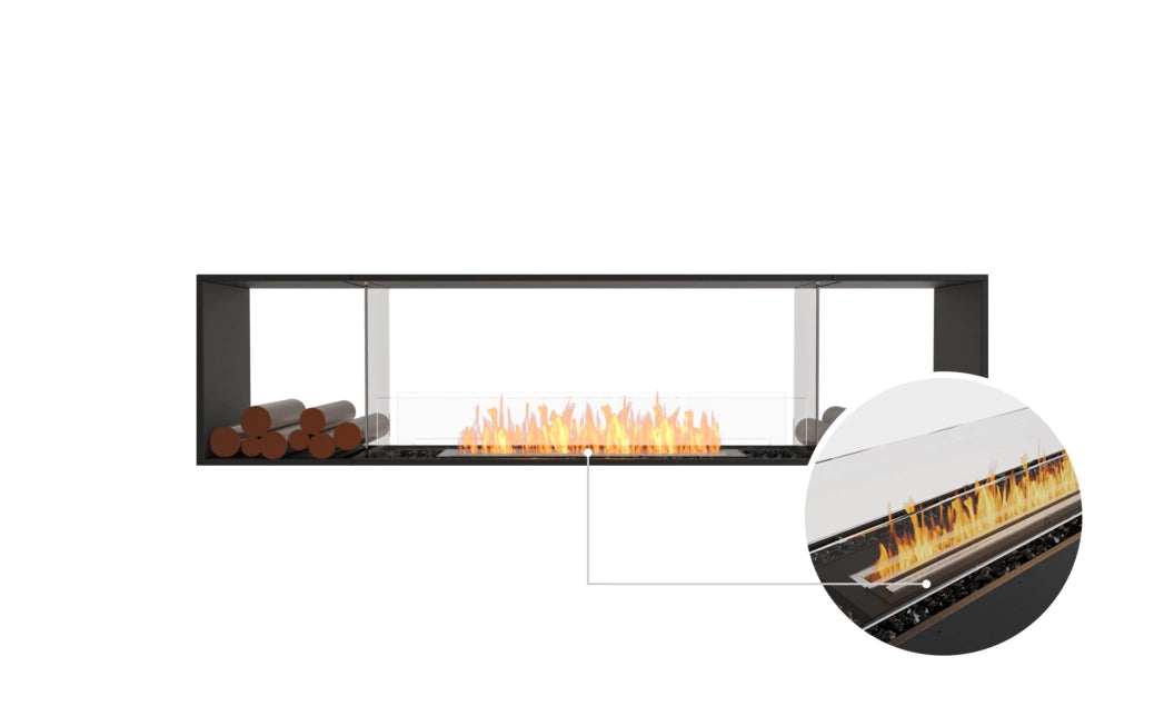 Flex 86DB.BX2 Double Sided Fireplace Insert