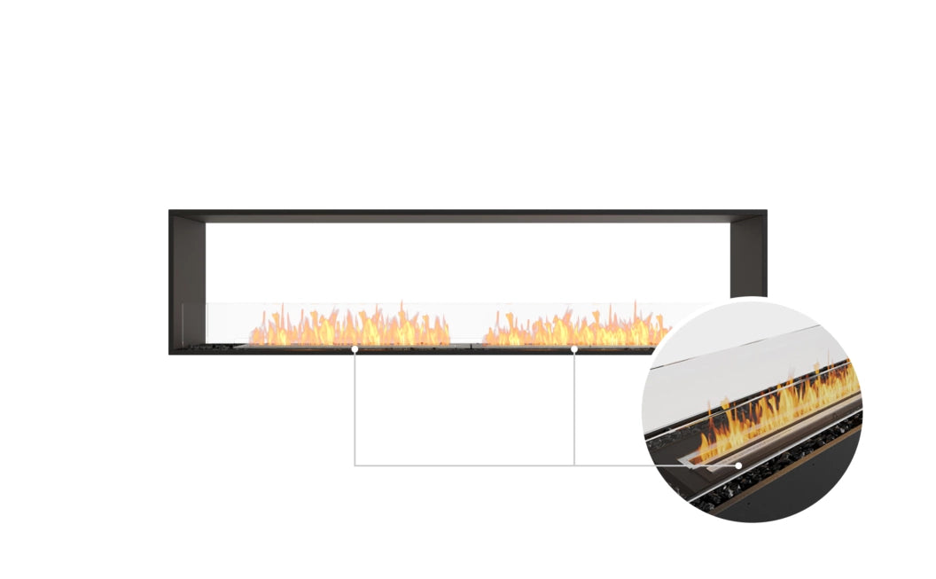 EcoSmart Fire Flex 86DB Double Sided Fireplace Insert