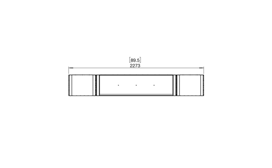 EcoSmart Fire Flex 86IL.BX2 Island Fireplace Insert
