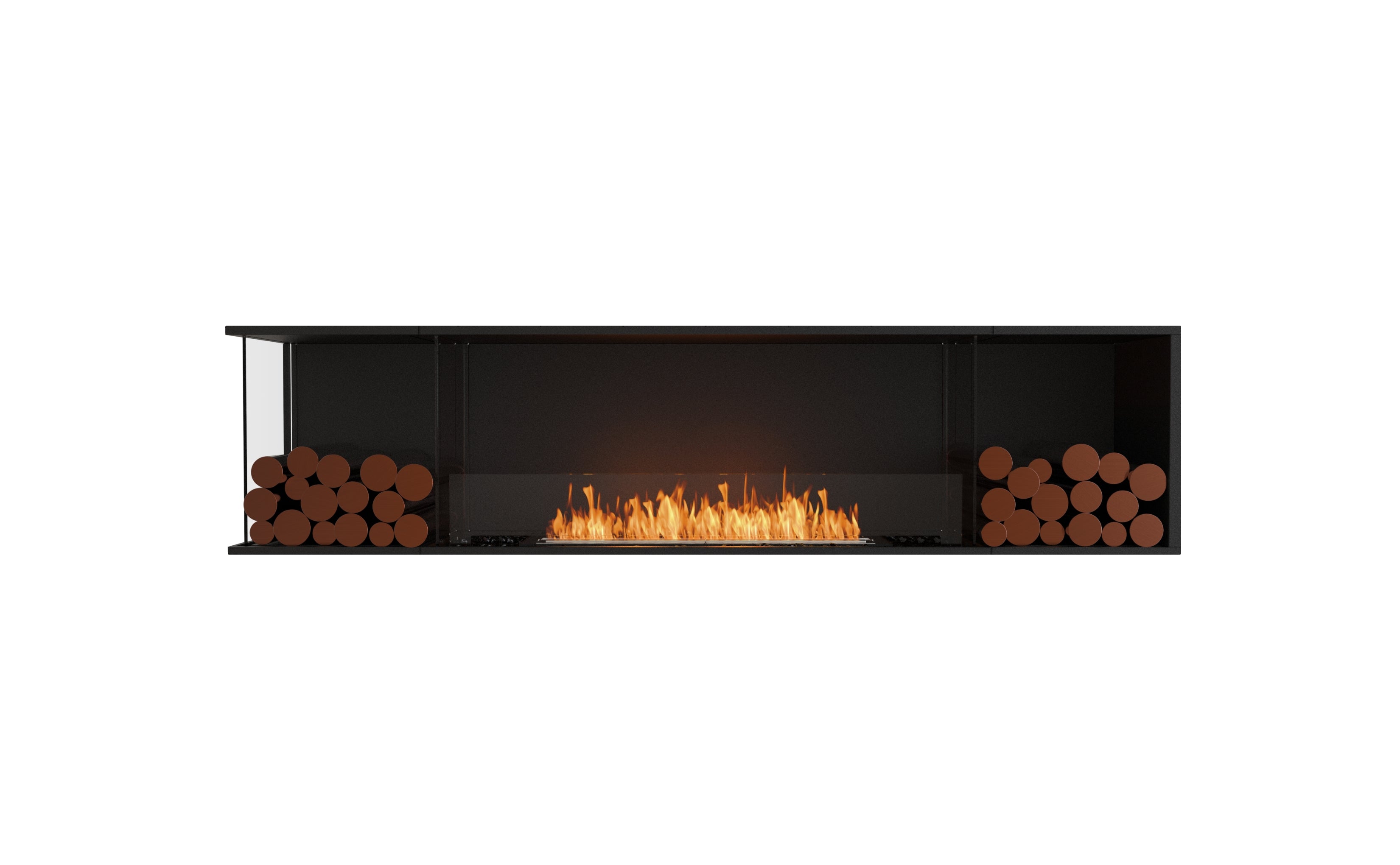EcoSmart Fire Flex 86LC.BX2 Left Corner Fireplace Insert