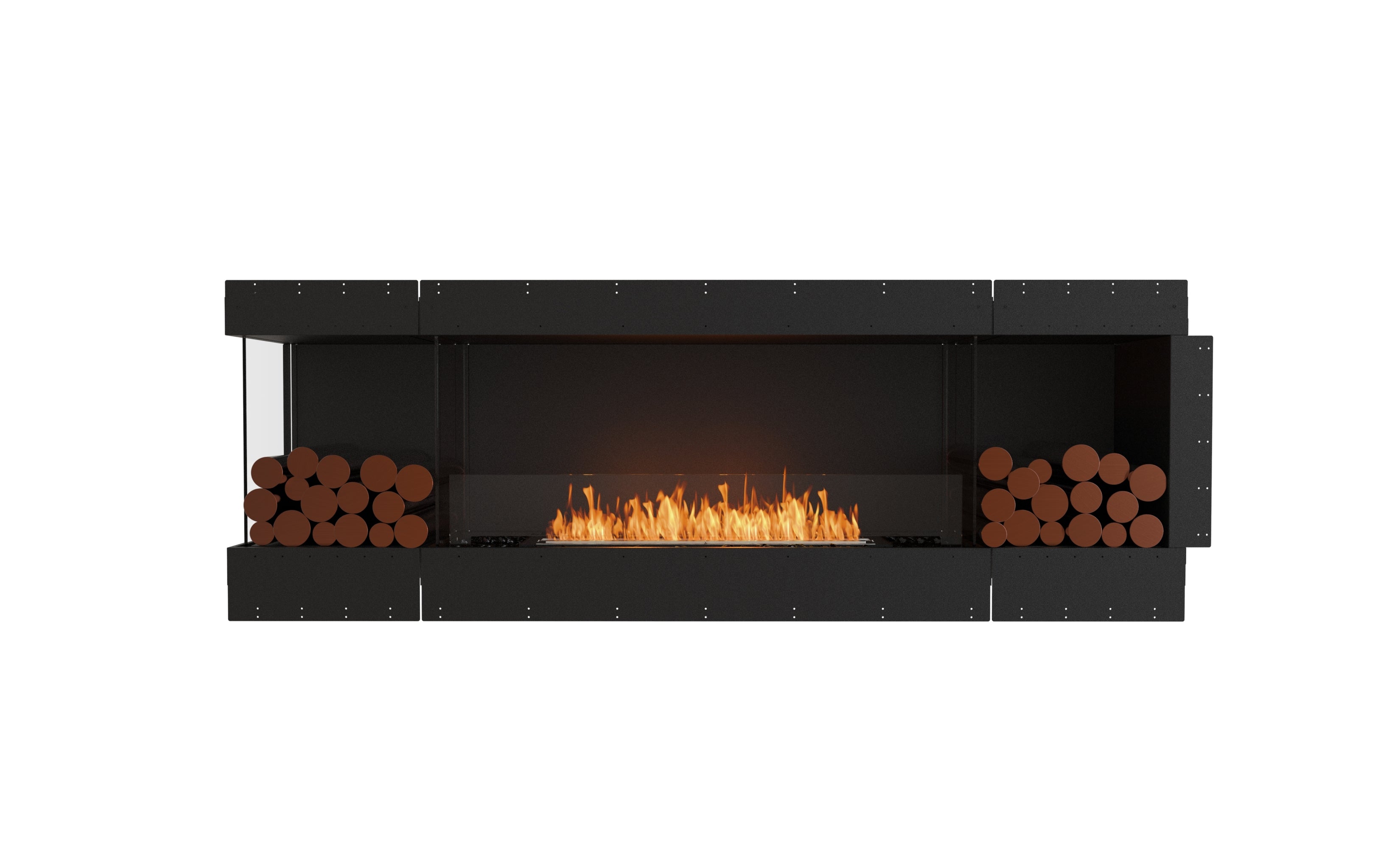 EcoSmart Fire Flex 86LC.BX2 Left Corner Fireplace Insert