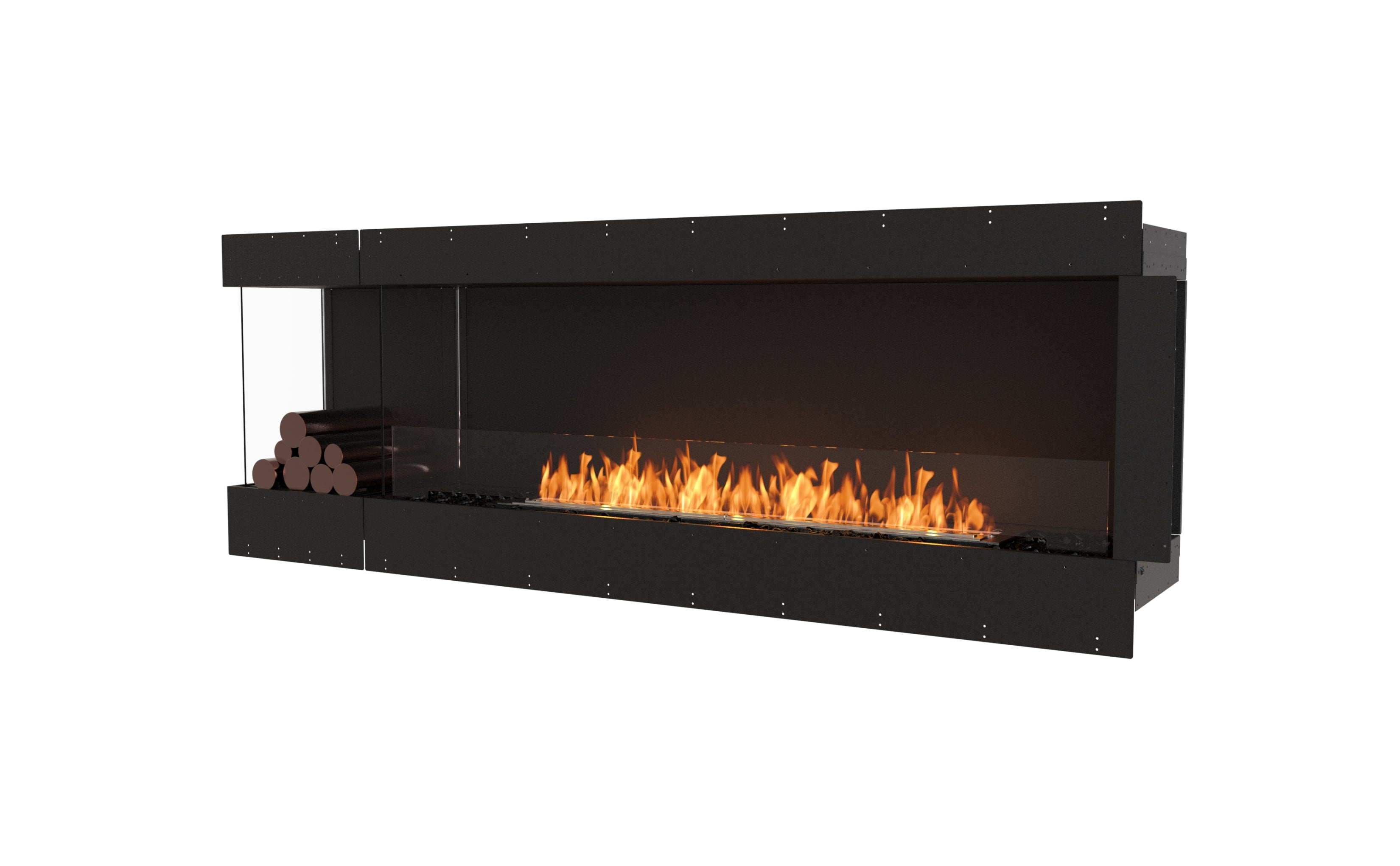 EcoSmart Fire Flex 86LC.BXL Left Corner Fireplace Insert