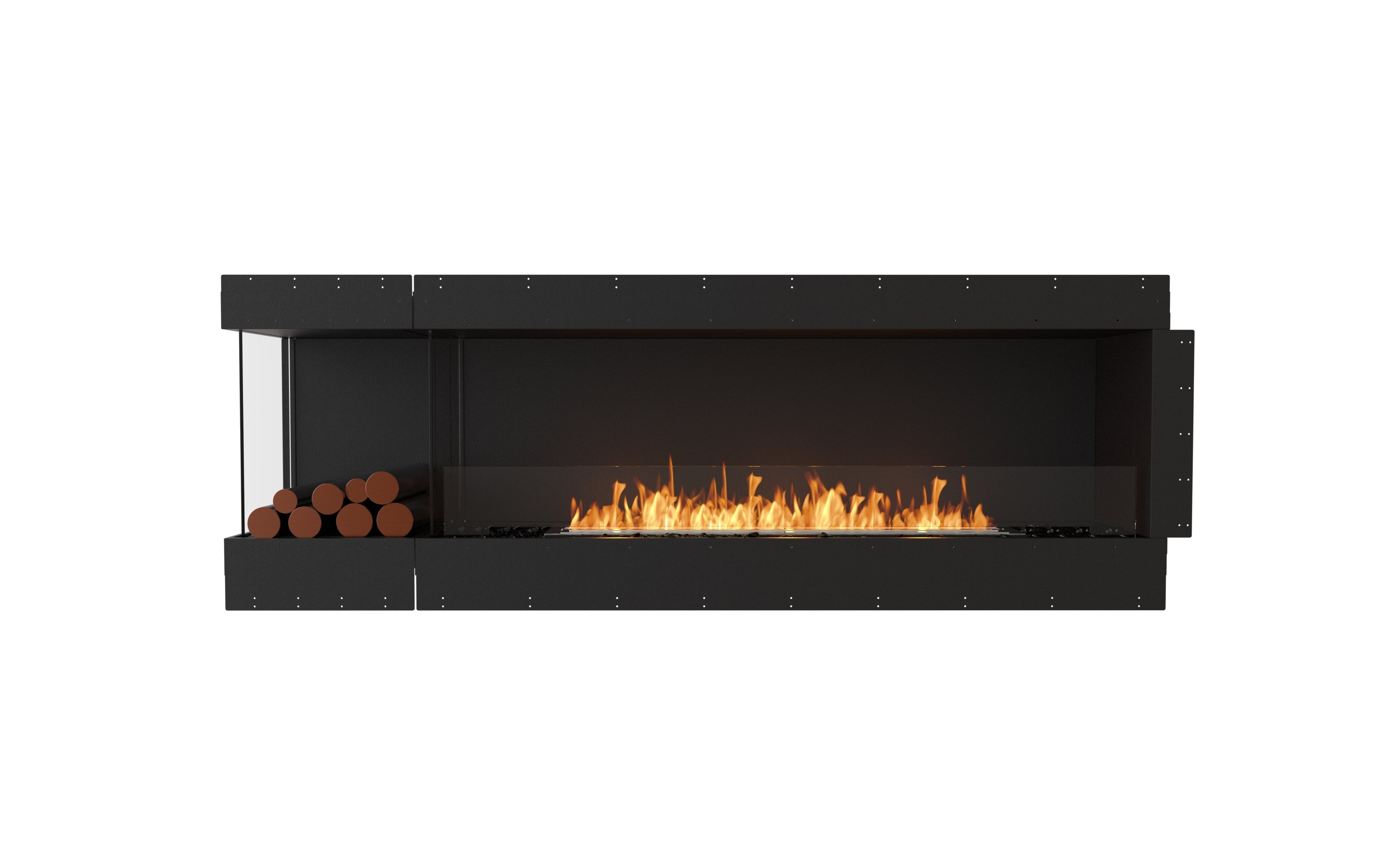 EcoSmart Fire Flex 86LC.BXL Left Corner Fireplace Insert