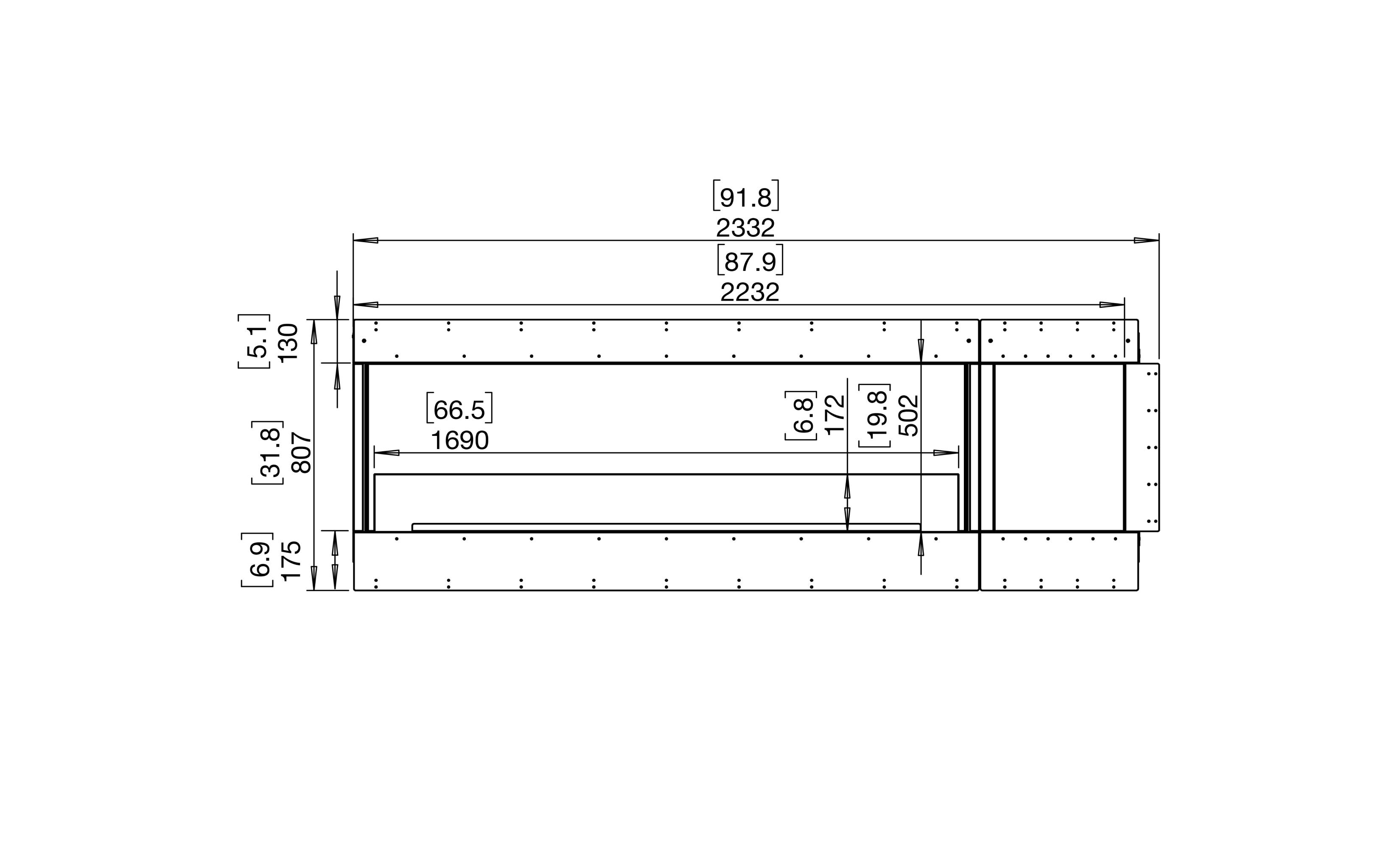 EcoSmart Fire Flex 86LC.BXR Left Corner Fireplace Insert