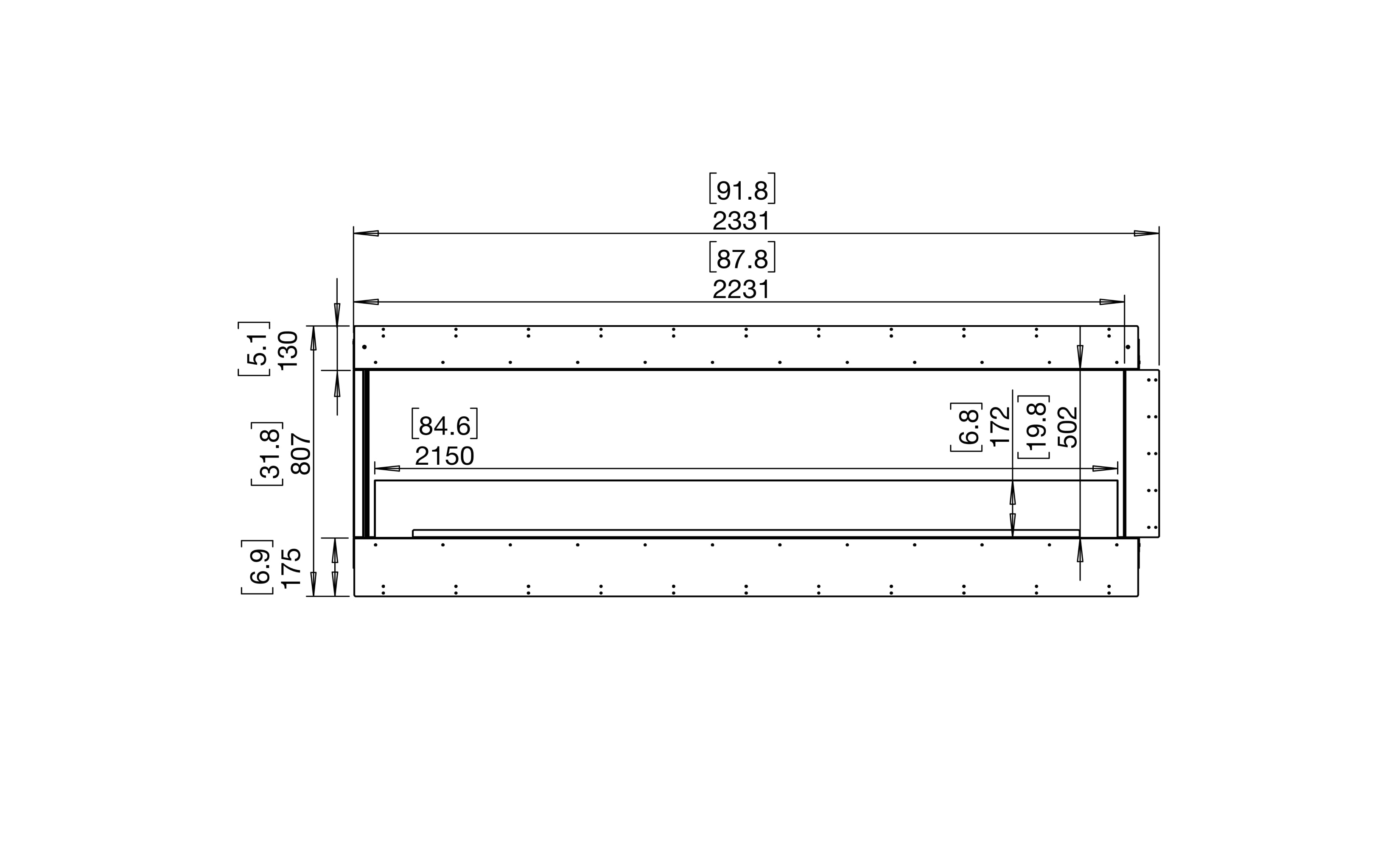 EcoSmart Fire Flex 86LC Left Corner Fireplace Insert