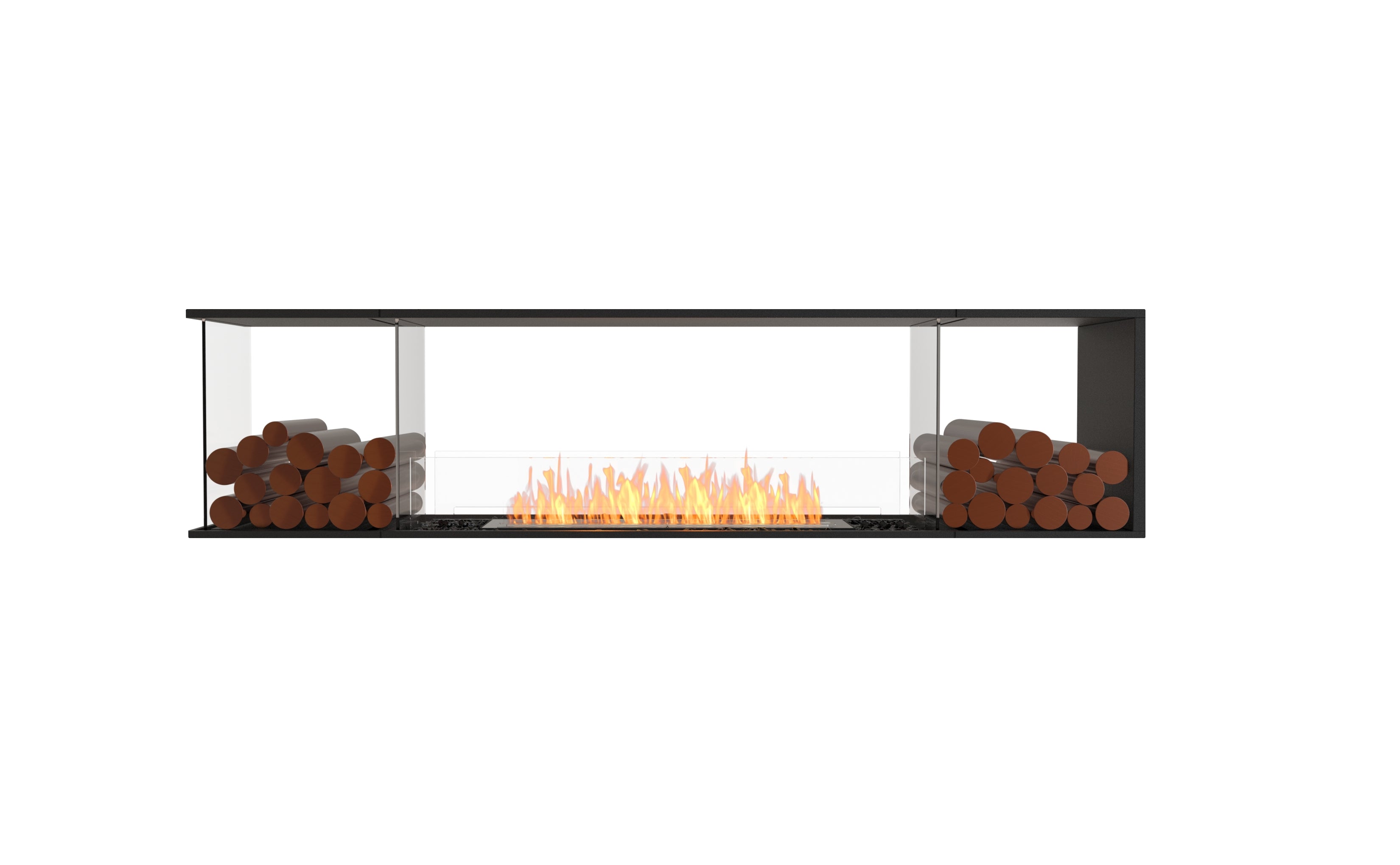 EcoSmart Fire Flex 86PN.BX2 Peninsula Fireplace Insert