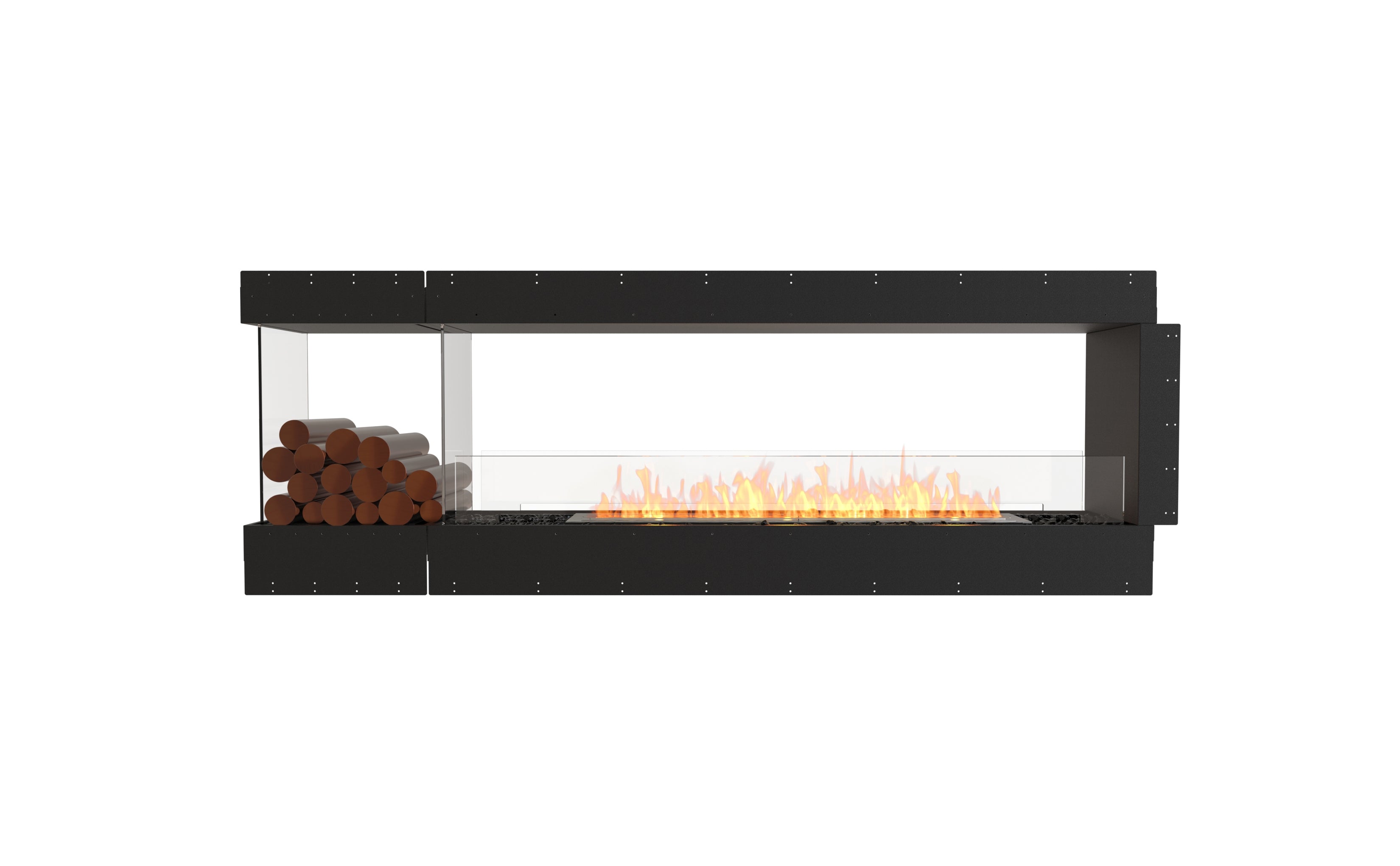 EcoSmart Fire Flex 86PN.BXL Peninsula Fireplace Insert
