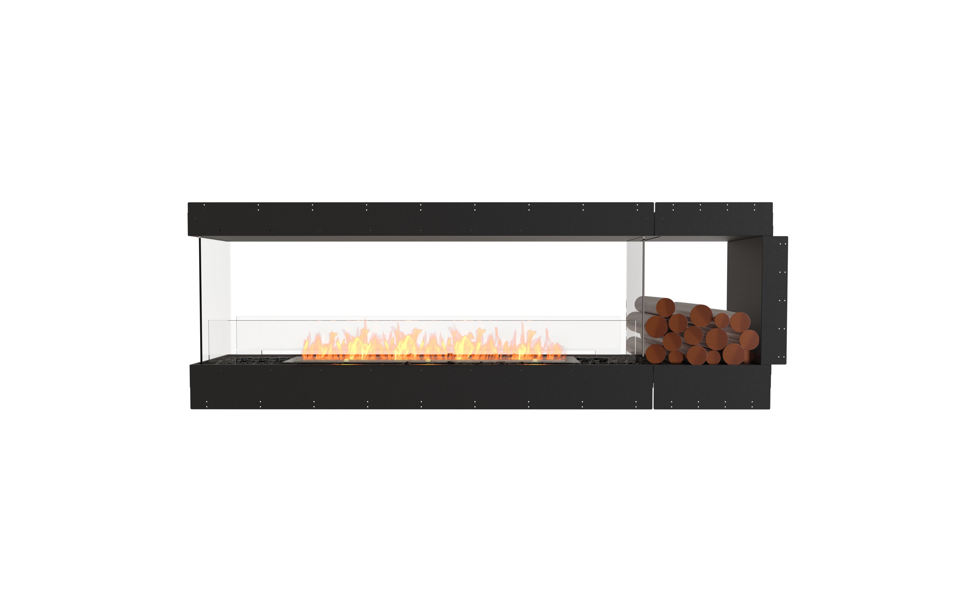 EcoSmart Fire Flex 86PN.BXR Peninsula Fireplace Insert