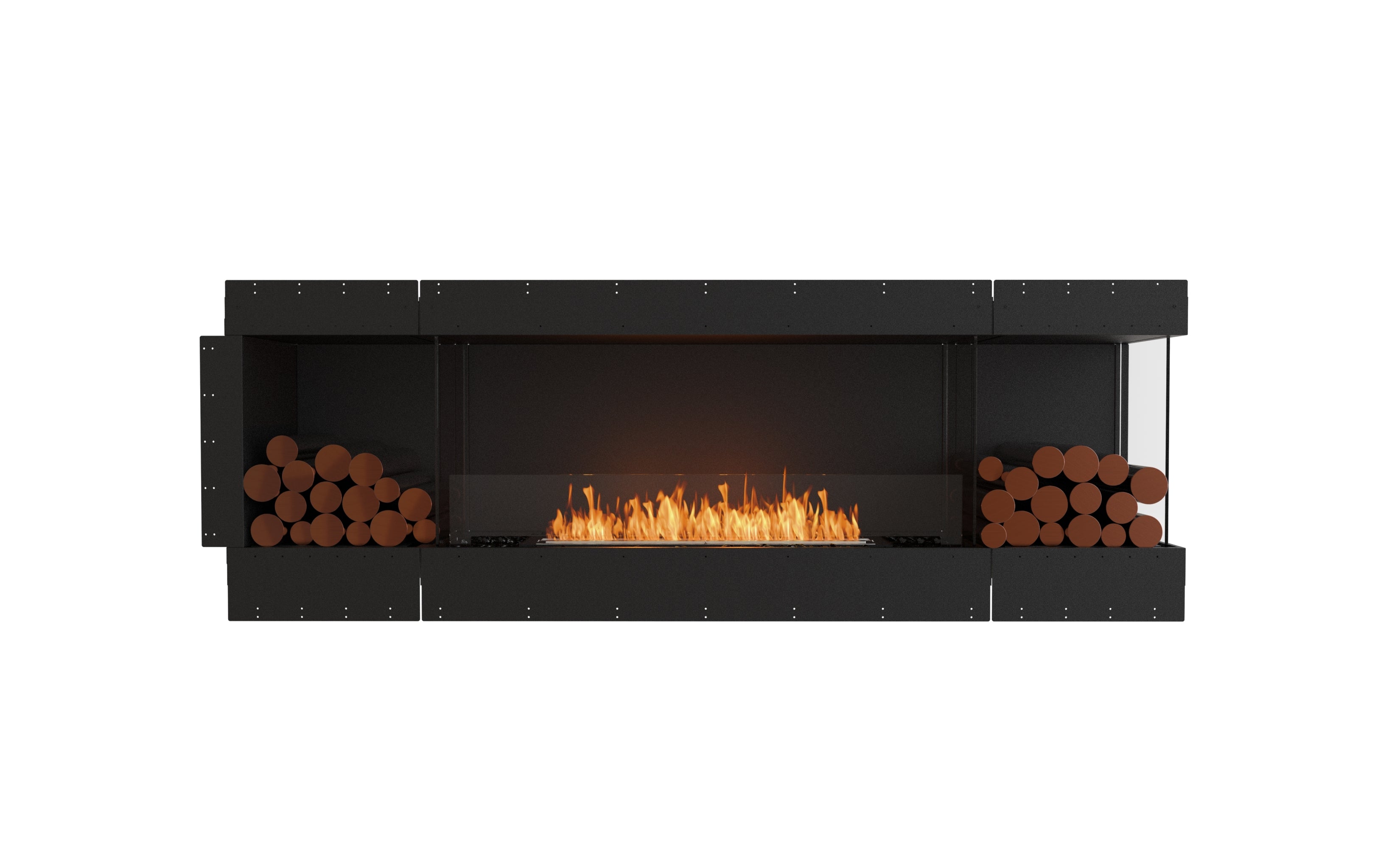 EcoSmart Fire Flex 86RC.BX2 Right Corner Fireplace Insert